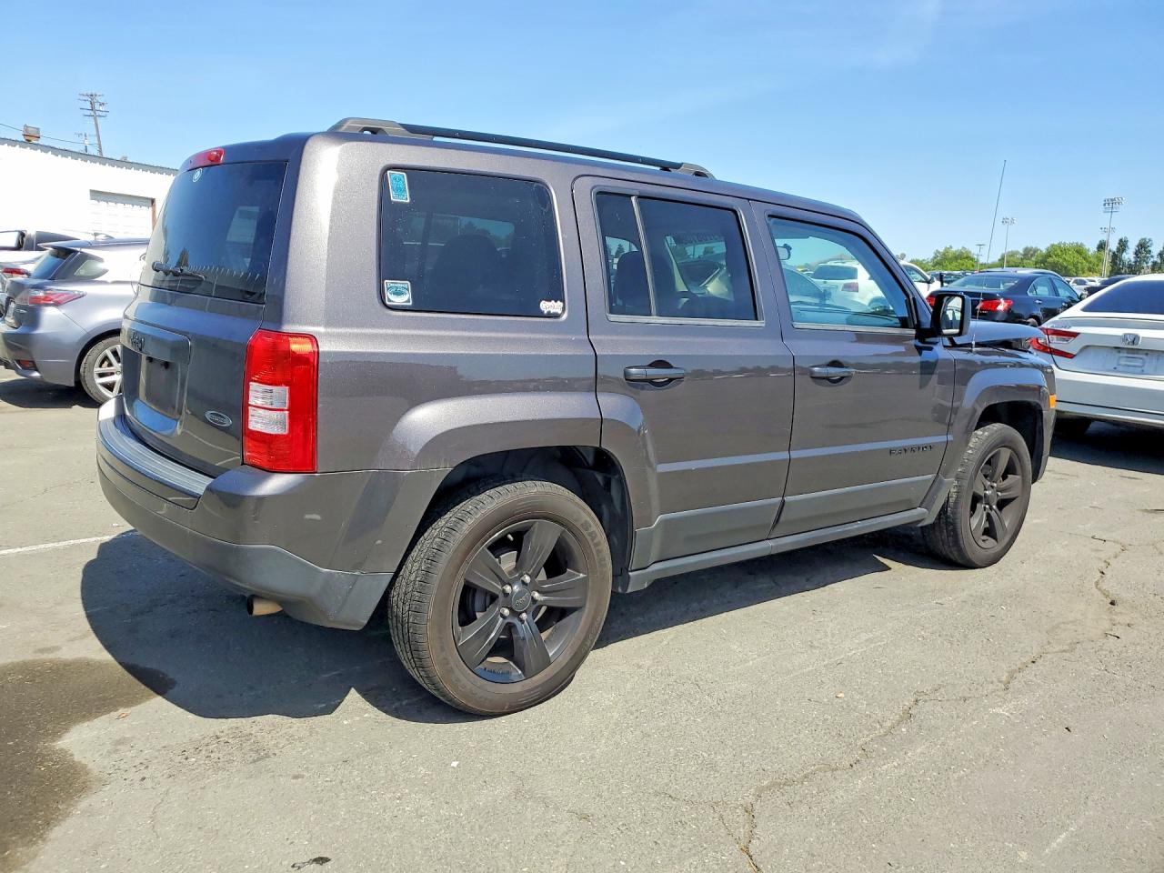 2015 Jeep Patriot Sport Серый vin: 1C4NJPBA8FD139005