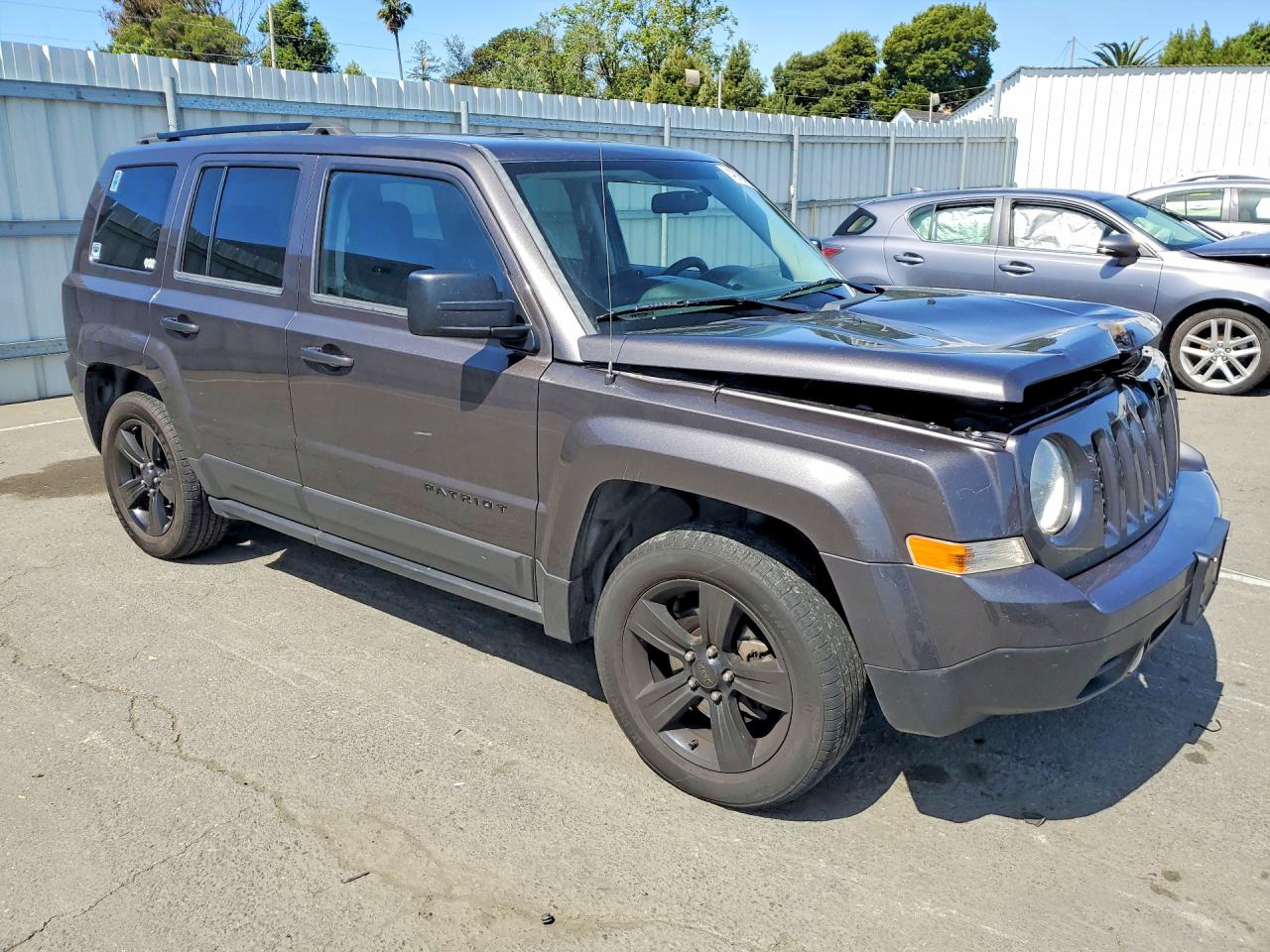 2015 Jeep Patriot Sport Серый vin: 1C4NJPBA8FD139005