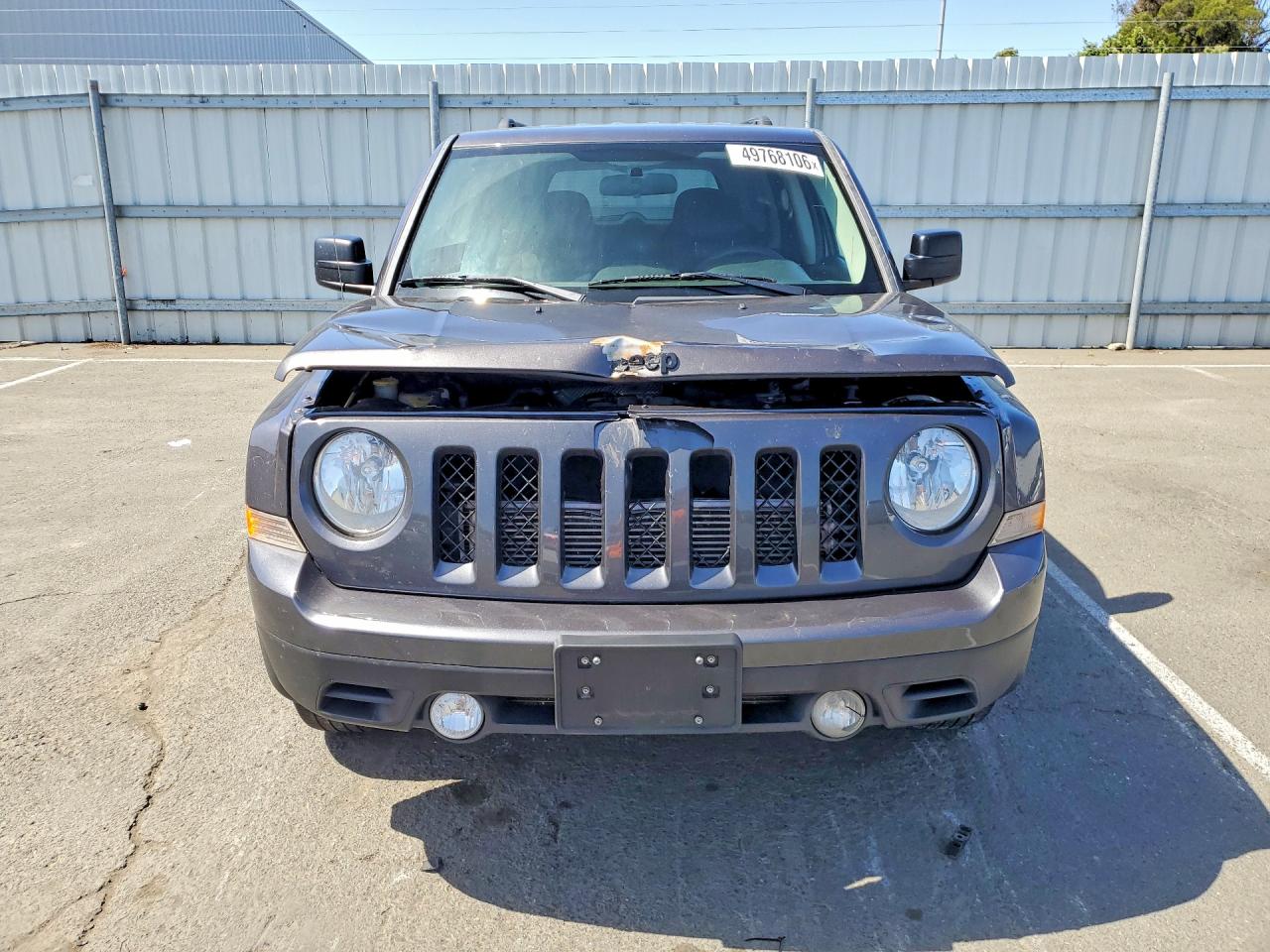 2015 Jeep Patriot Sport Серый vin: 1C4NJPBA8FD139005