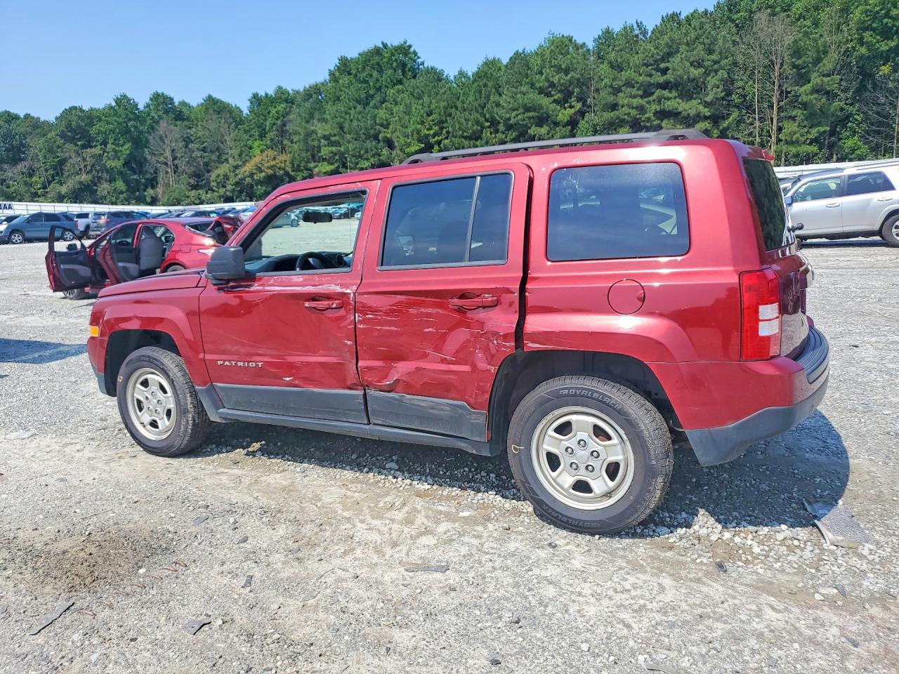 2015 Jeep Patriot Sport Red vin: 1C4NJPBA8FD156404