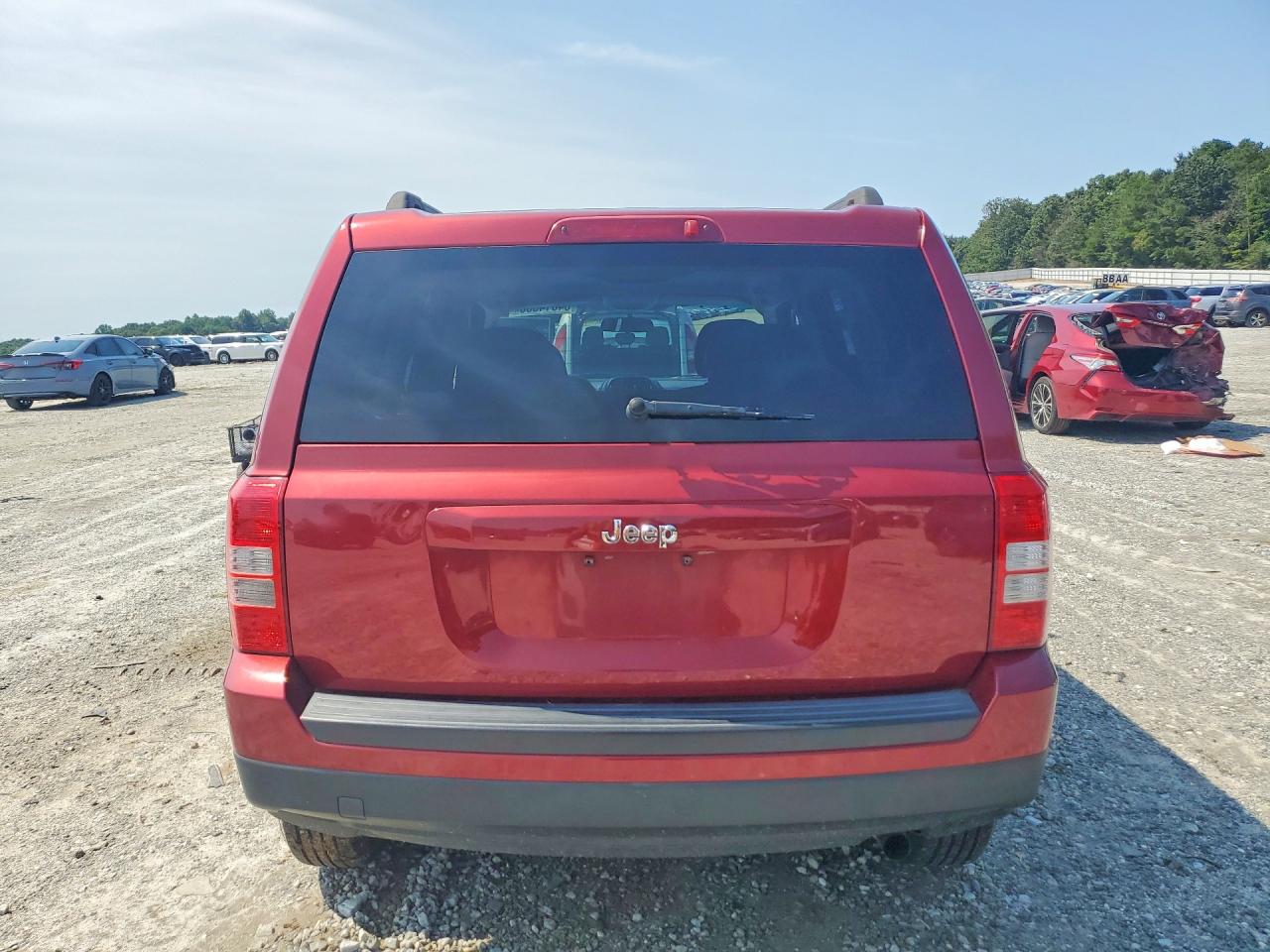 2015 Jeep Patriot Sport Red vin: 1C4NJPBA8FD156404