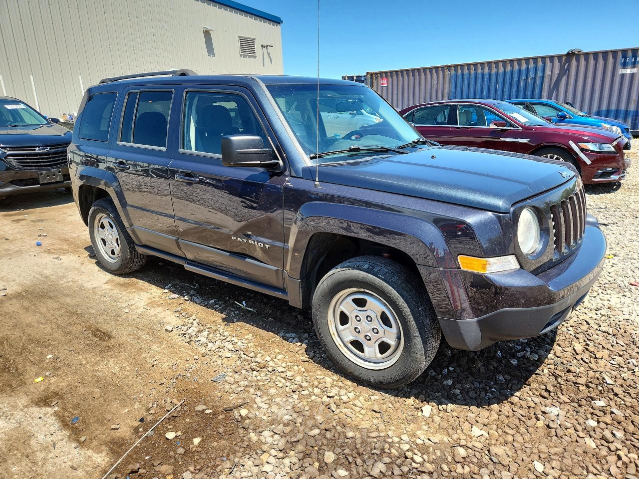 2015 Jeep Patriot Sport Gray vin: 1C4NJPBA8FD185370