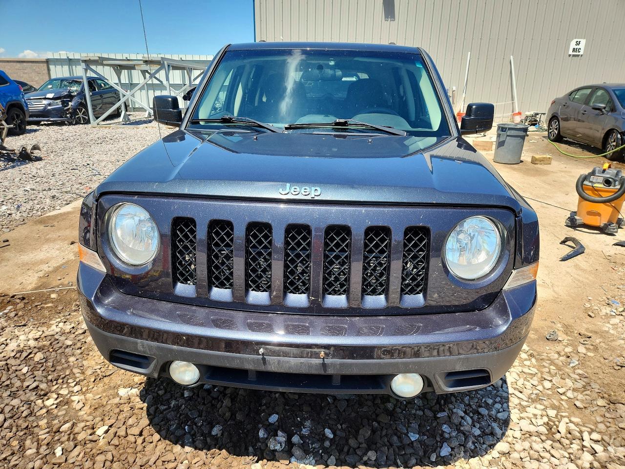 2015 Jeep Patriot Sport Gray vin: 1C4NJPBA8FD185370