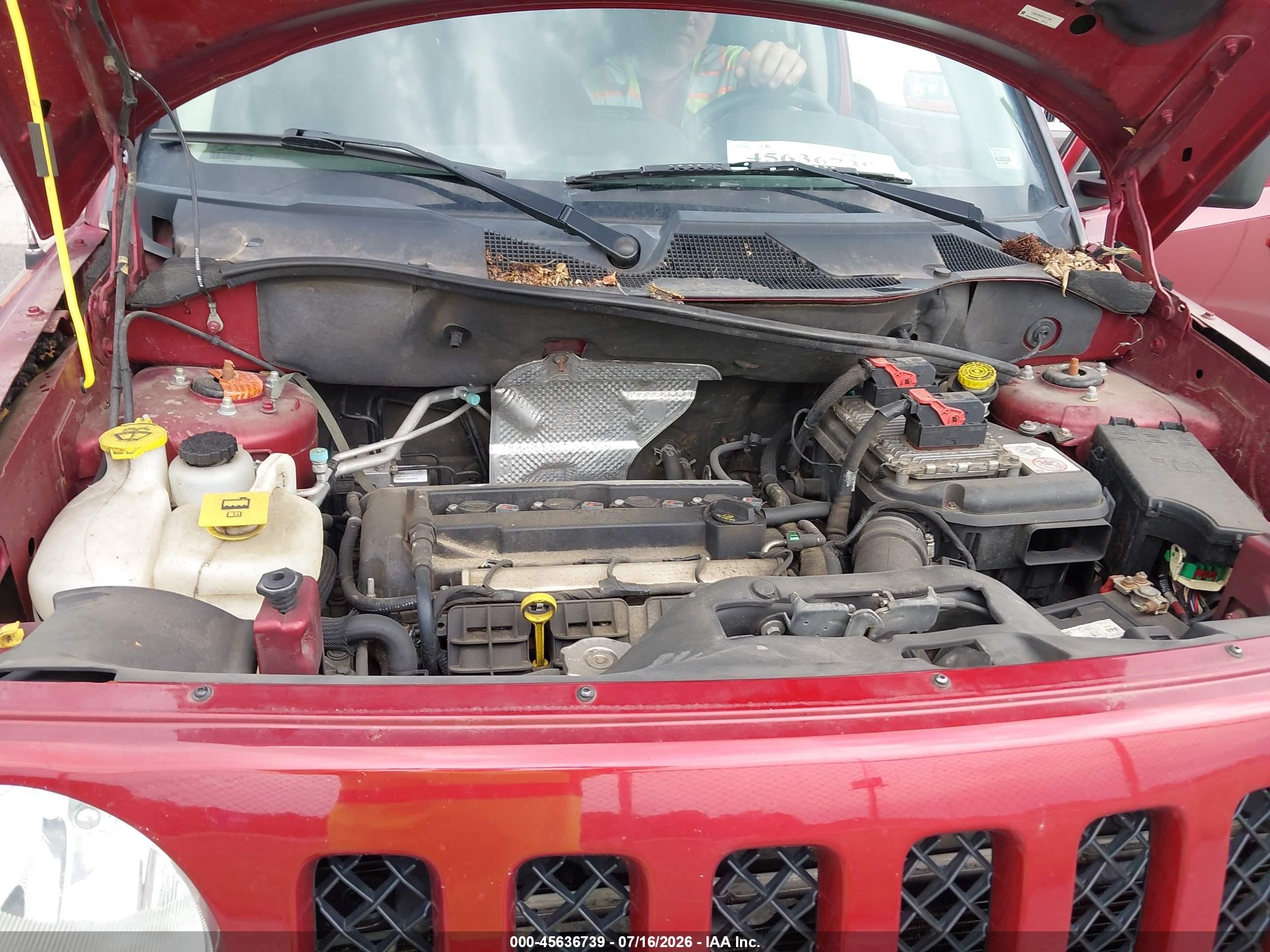 2015 Jeep Patriot Altitude Edition Red vin: 1C4NJPBA8FD211269