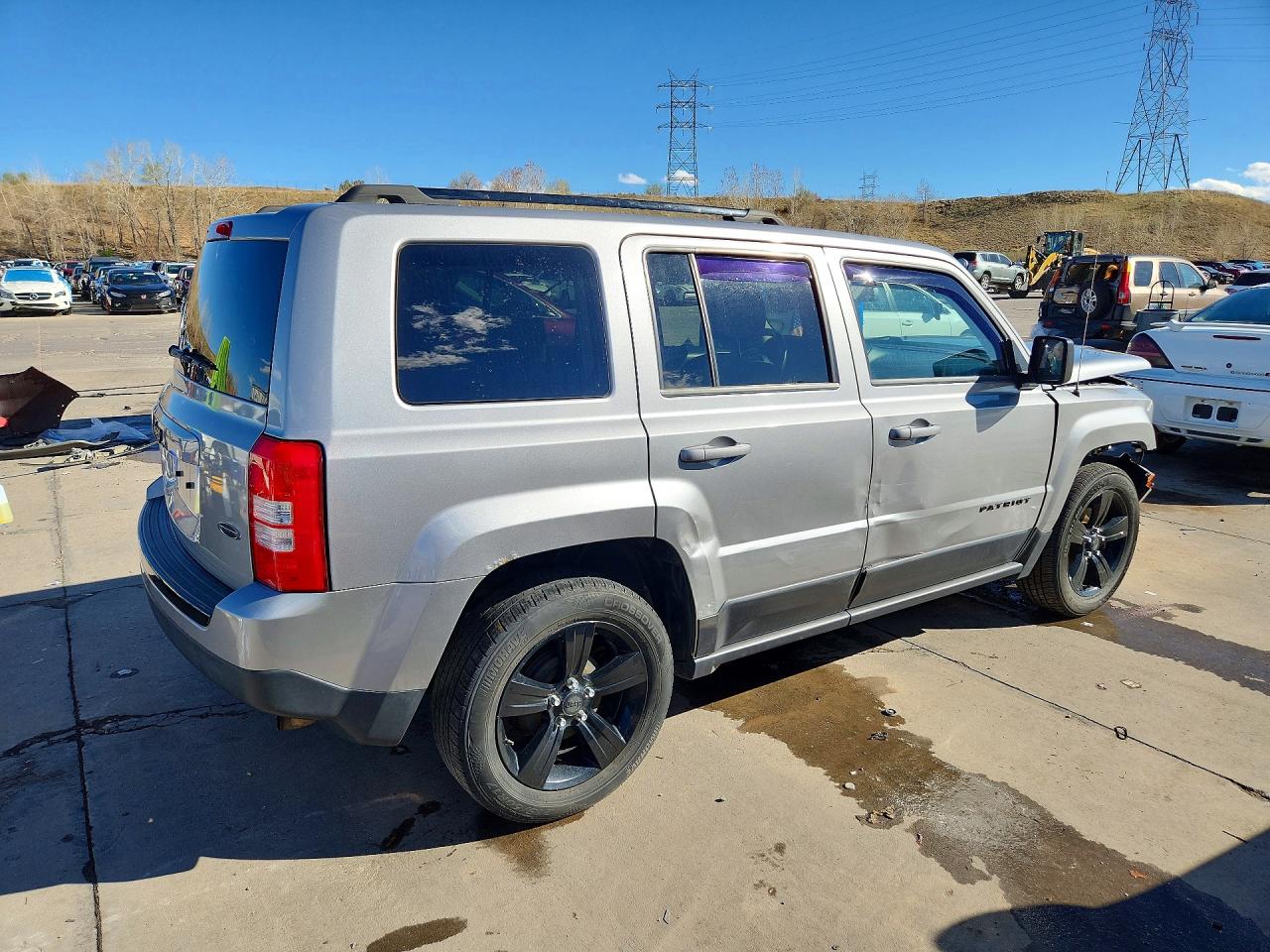 2015 Jeep Patriot Sport Серебряный vin: 1C4NJPBA8FD296565