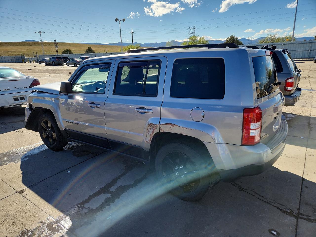 2015 Jeep Patriot Sport Серебряный vin: 1C4NJPBA8FD296565