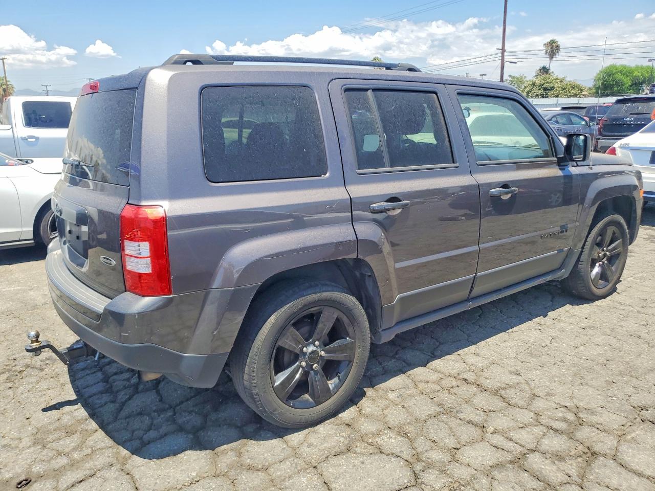2015 Jeep Patriot Sport Gray vin: 1C4NJPBA8FD387304
