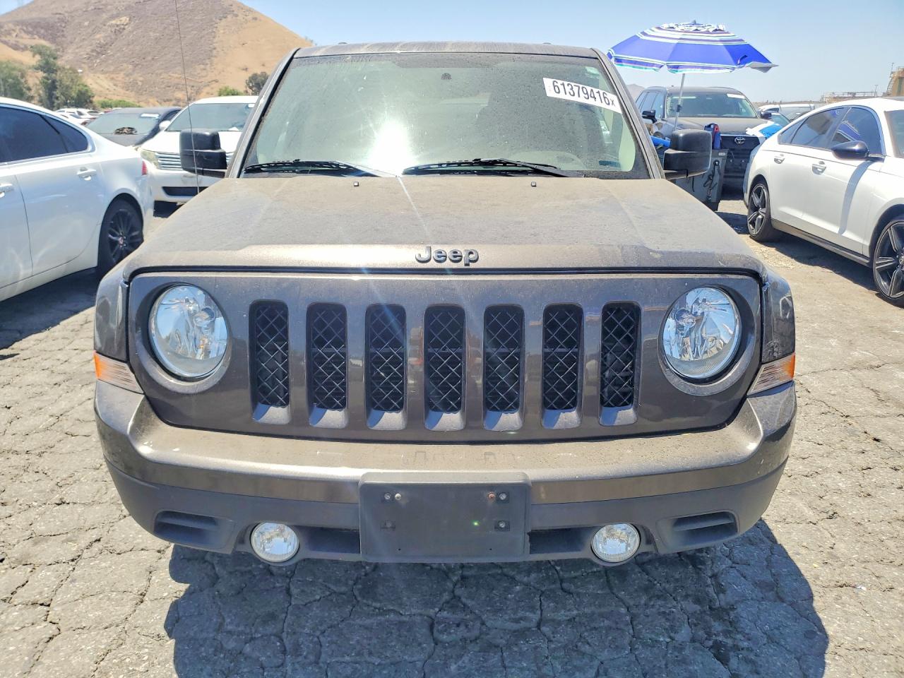 2015 Jeep Patriot Sport Gray vin: 1C4NJPBA8FD387304