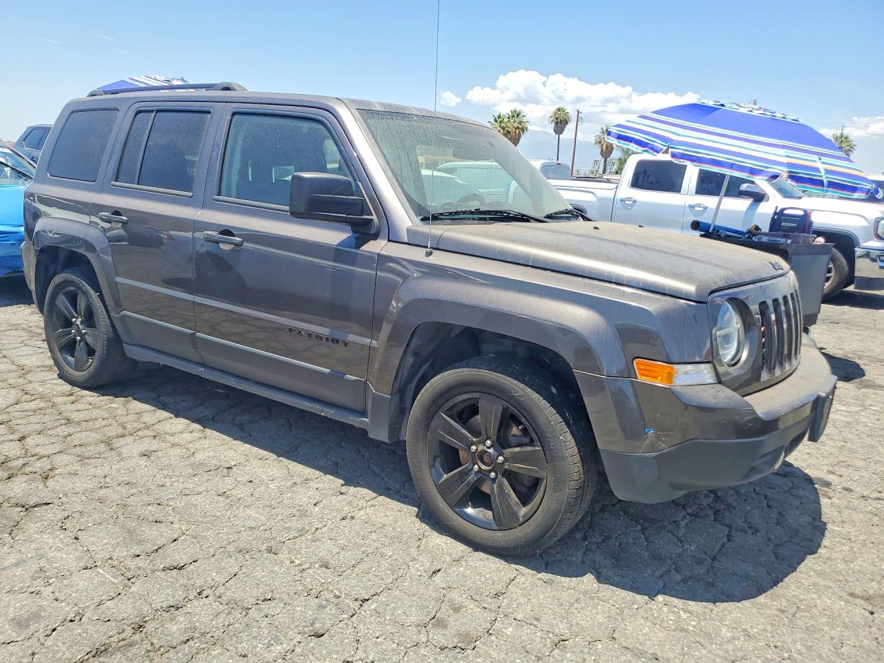 2015 Jeep Patriot Sport Gray vin: 1C4NJPBA8FD387304