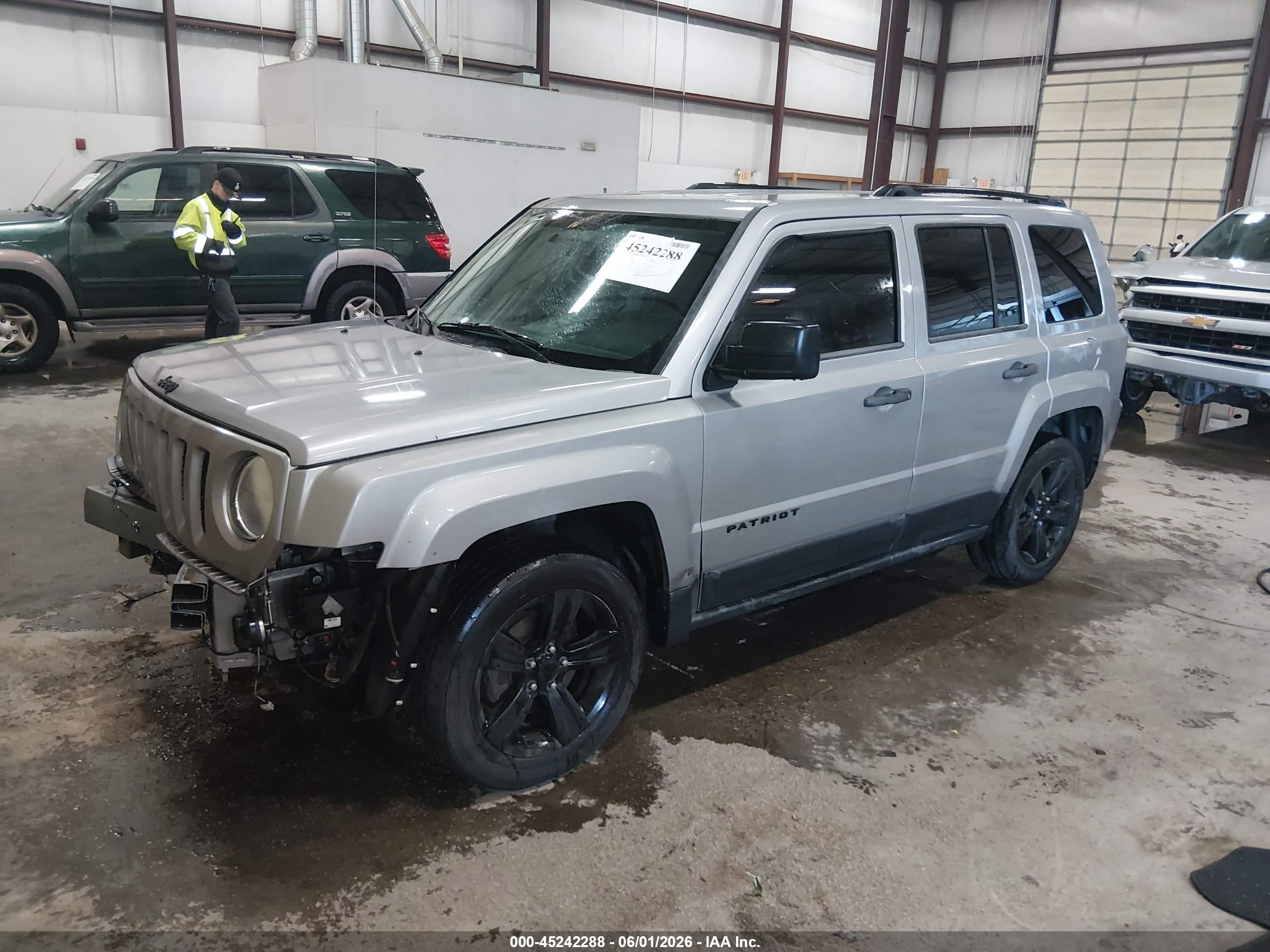 2015 Jeep Patriot Altitude Edition Gray vin: 1C4NJPBA8FD397699
