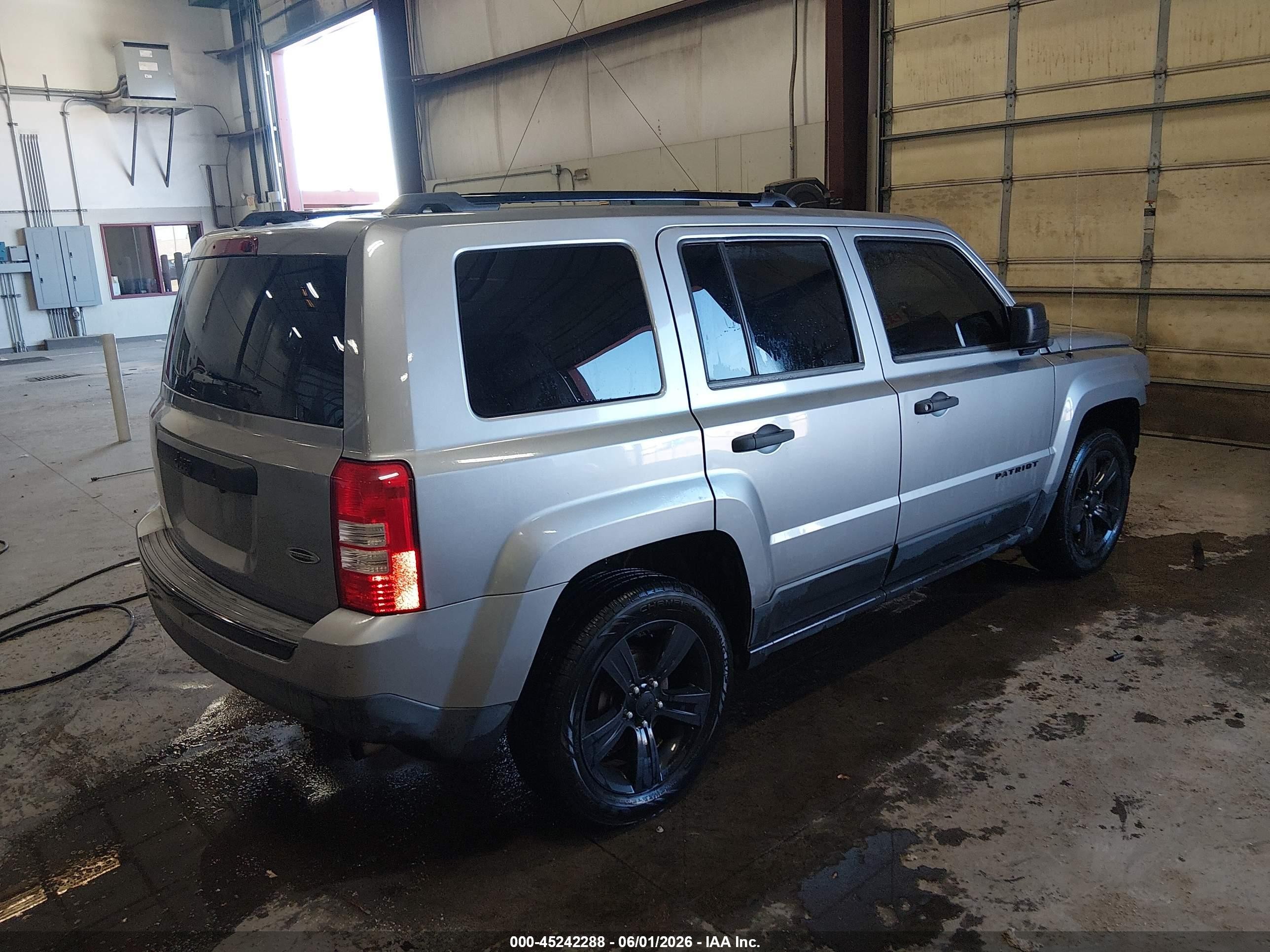 2015 Jeep Patriot Altitude Edition Gray vin: 1C4NJPBA8FD397699