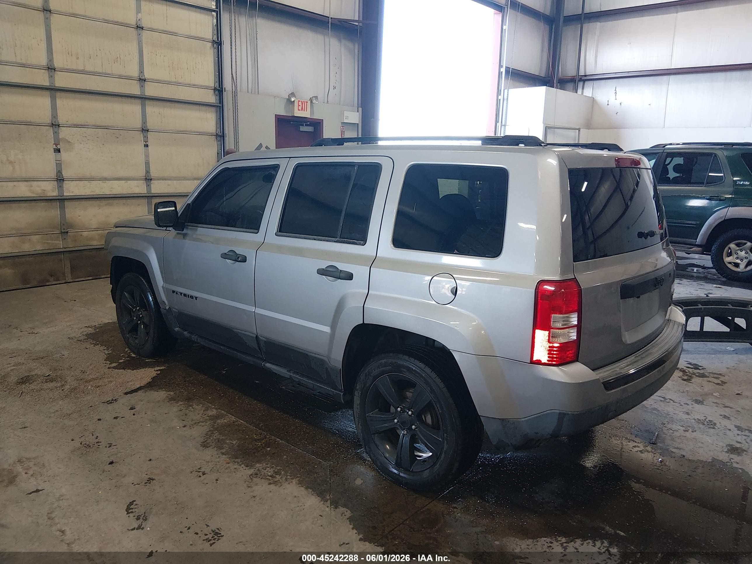 2015 Jeep Patriot Altitude Edition Gray vin: 1C4NJPBA8FD397699