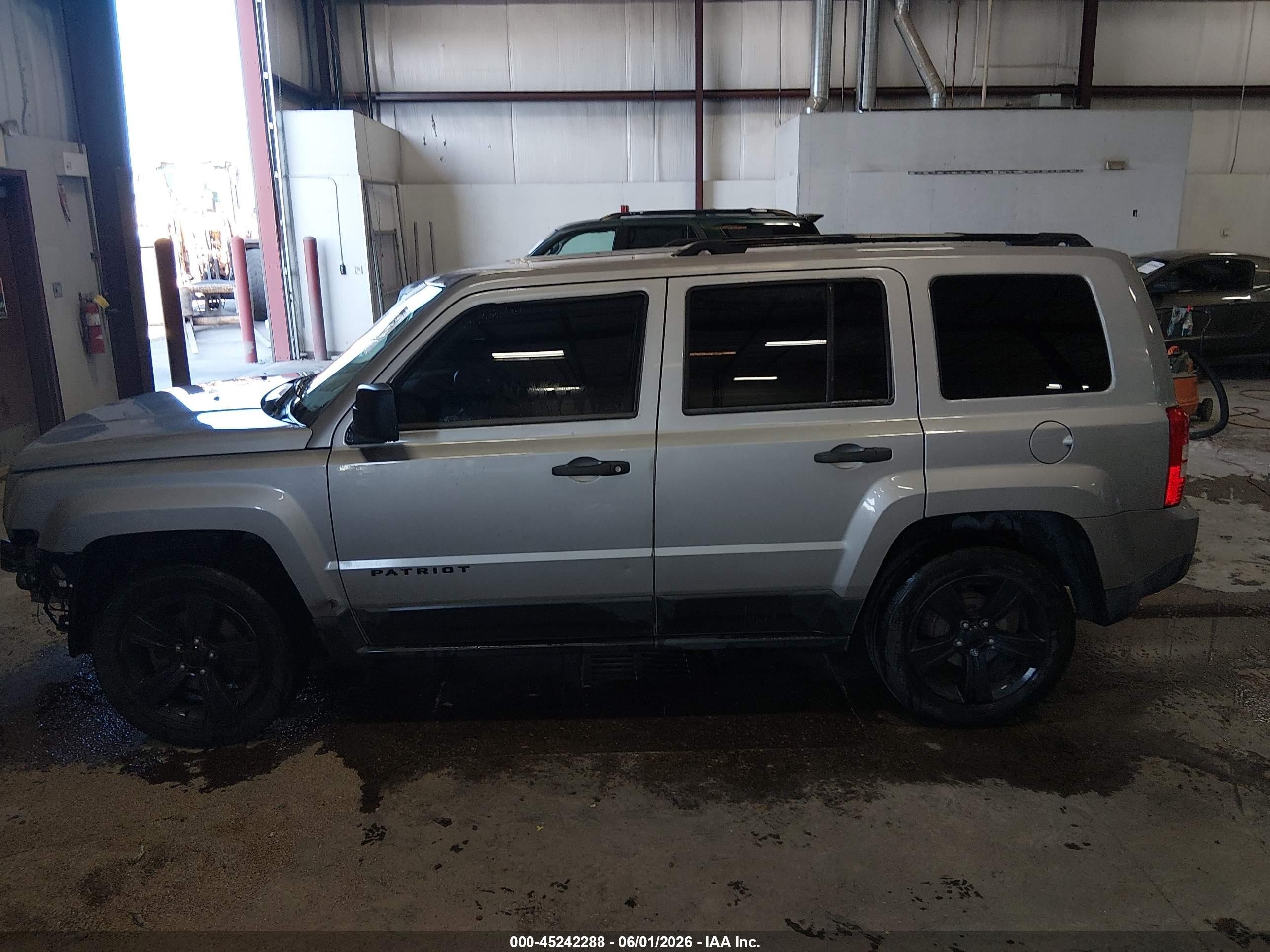 2015 Jeep Patriot Altitude Edition Gray vin: 1C4NJPBA8FD397699