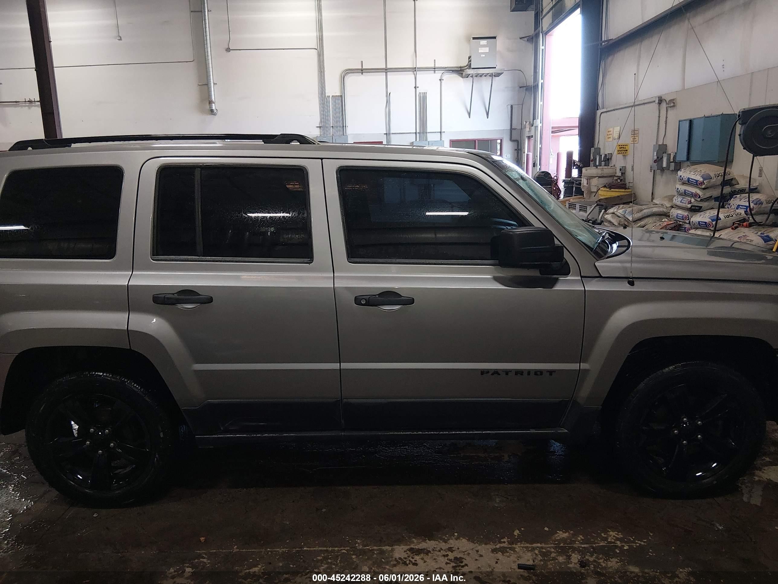 2015 Jeep Patriot Altitude Edition Gray vin: 1C4NJPBA8FD397699
