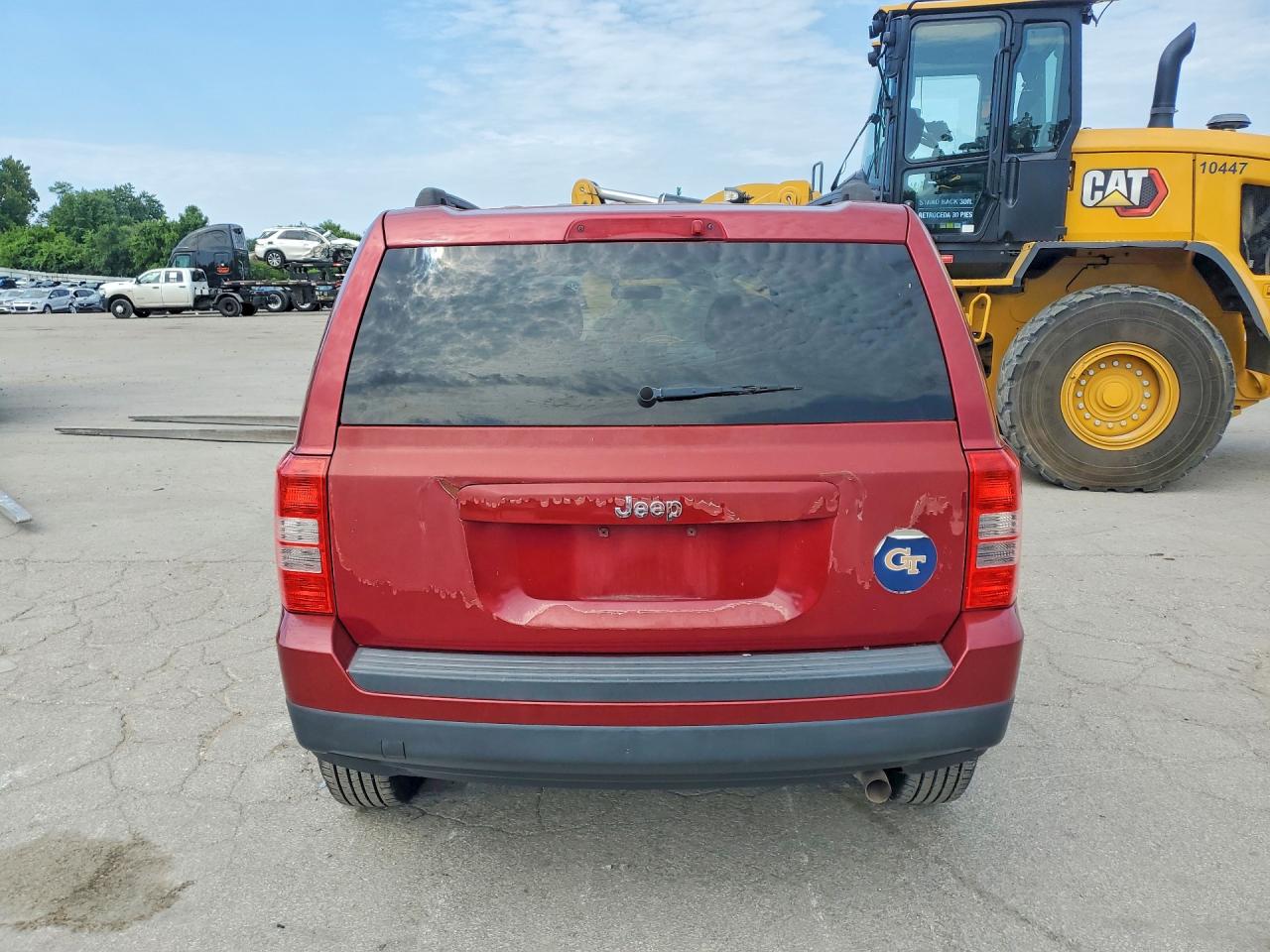 2015 Jeep Patriot Sport Red vin: 1C4NJPBA8FD409611