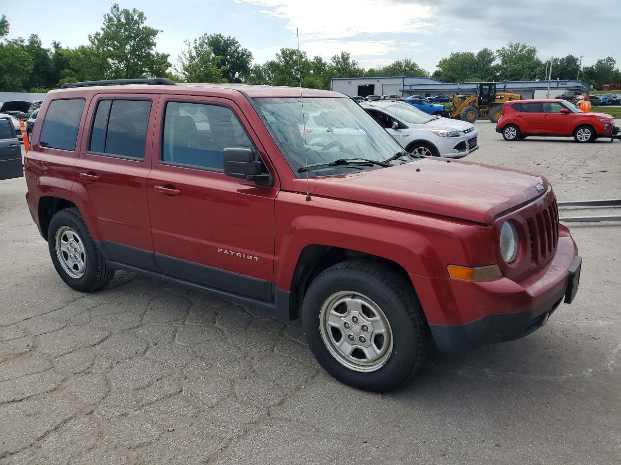 2015 Jeep Patriot Sport Red vin: 1C4NJPBA8FD409611