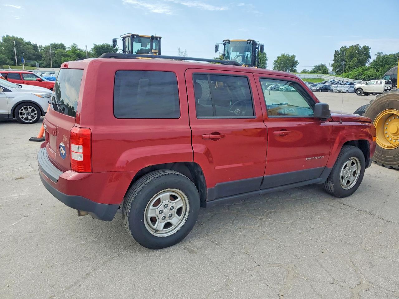 2015 Jeep Patriot Sport Red vin: 1C4NJPBA8FD409611