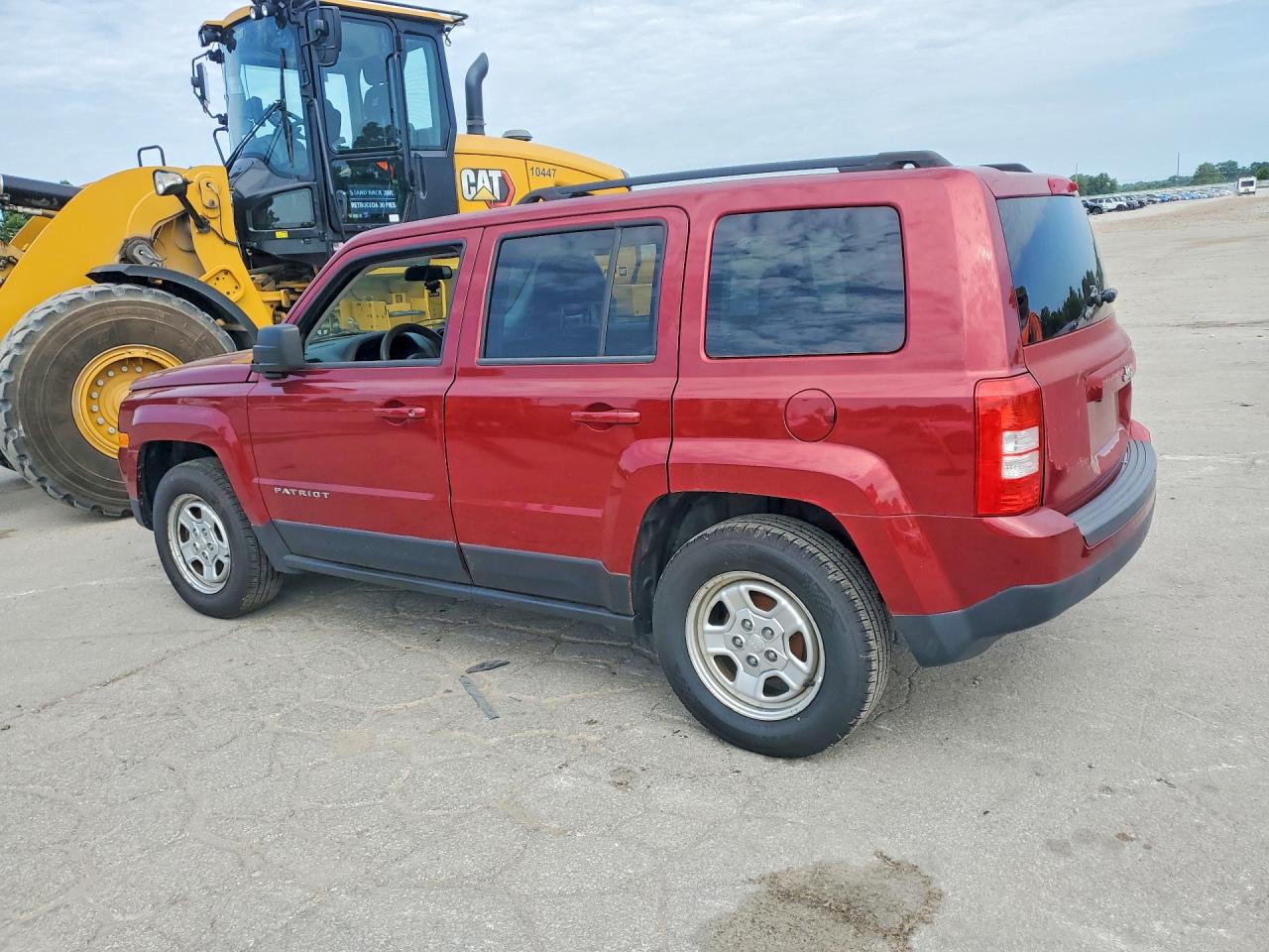 2015 Jeep Patriot Sport Red vin: 1C4NJPBA8FD409611