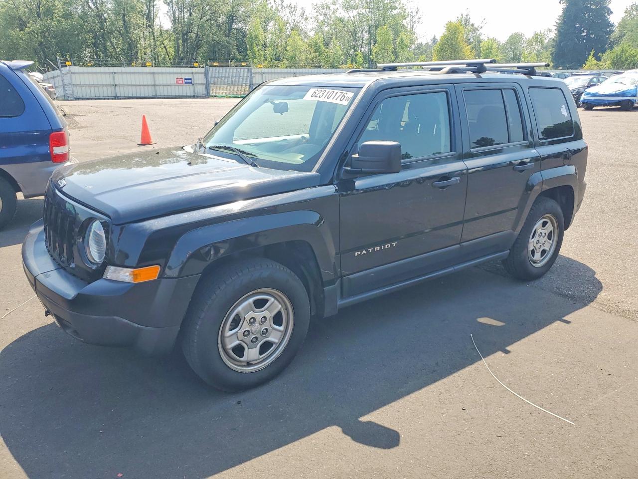 2015 Jeep Patriot Sport Black vin: 1C4NJPBA8FD419524
