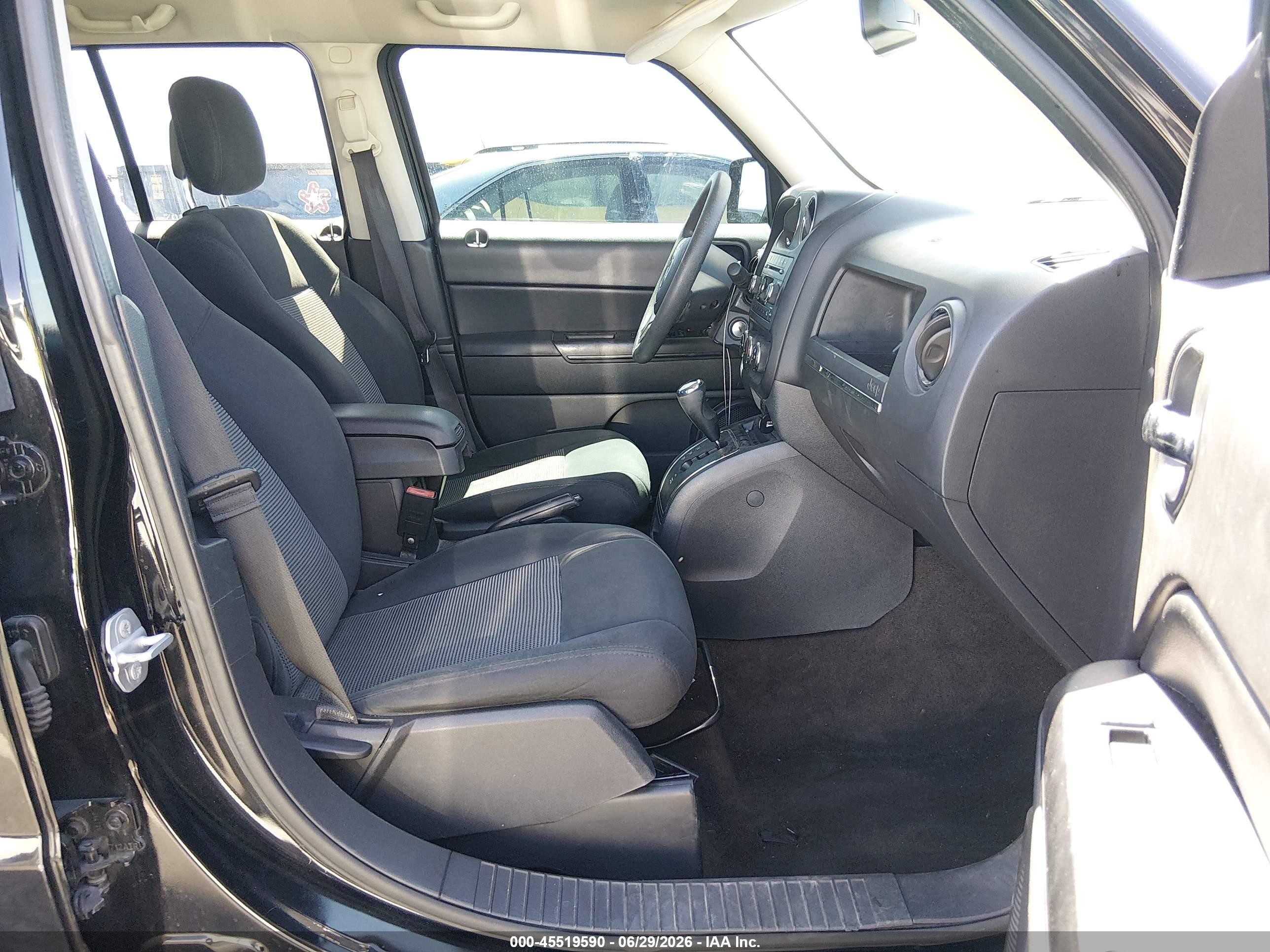 2015 Jeep Patriot Altitude Edition Black vin: 1C4NJPBA8FD419765