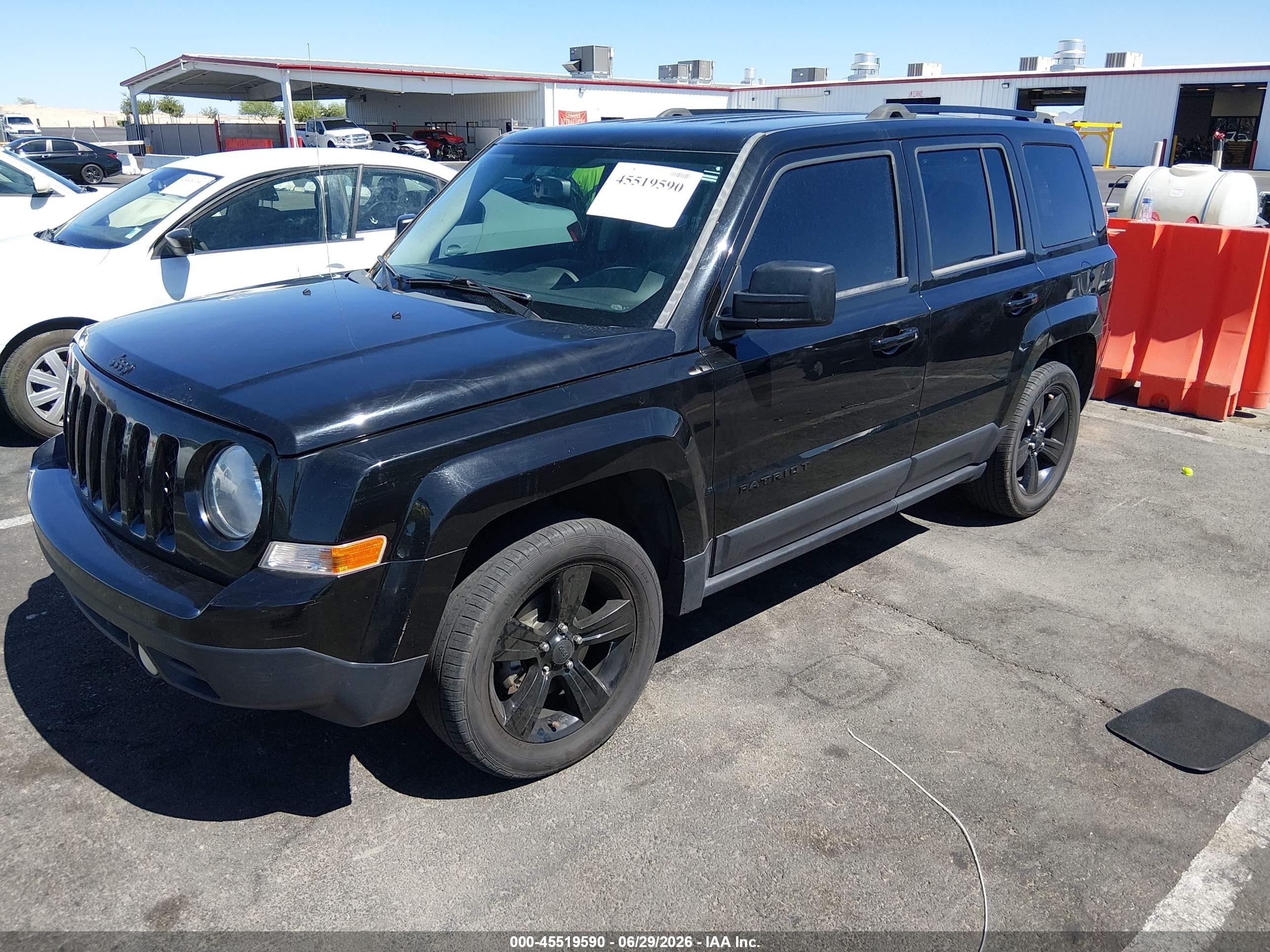 2015 Jeep Patriot Altitude Edition Black vin: 1C4NJPBA8FD419765