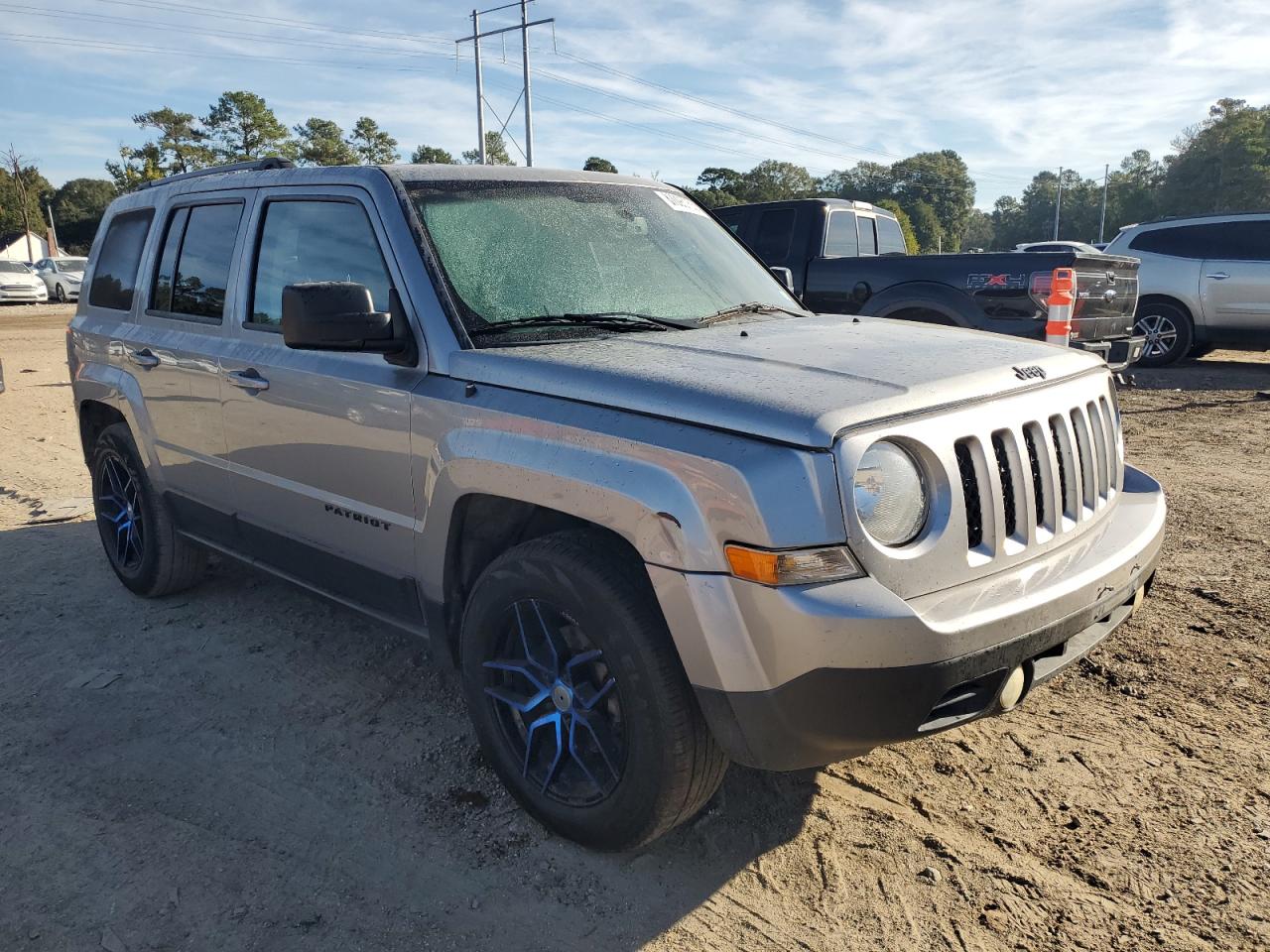 2015 Jeep Patriot Sport Silver vin: 1C4NJPBA8FD429941