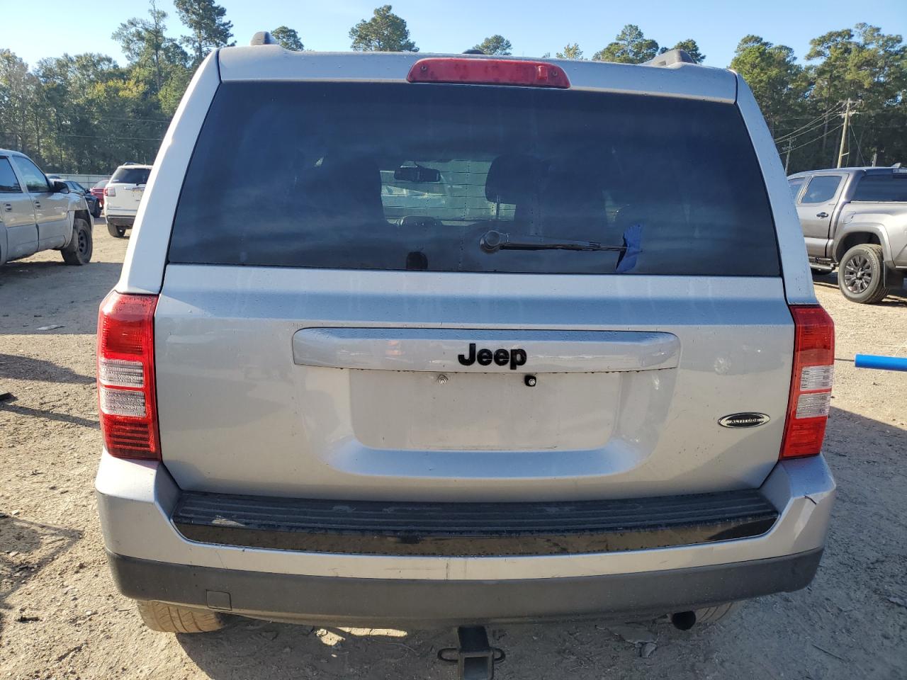 2015 Jeep Patriot Sport Silver vin: 1C4NJPBA8FD429941
