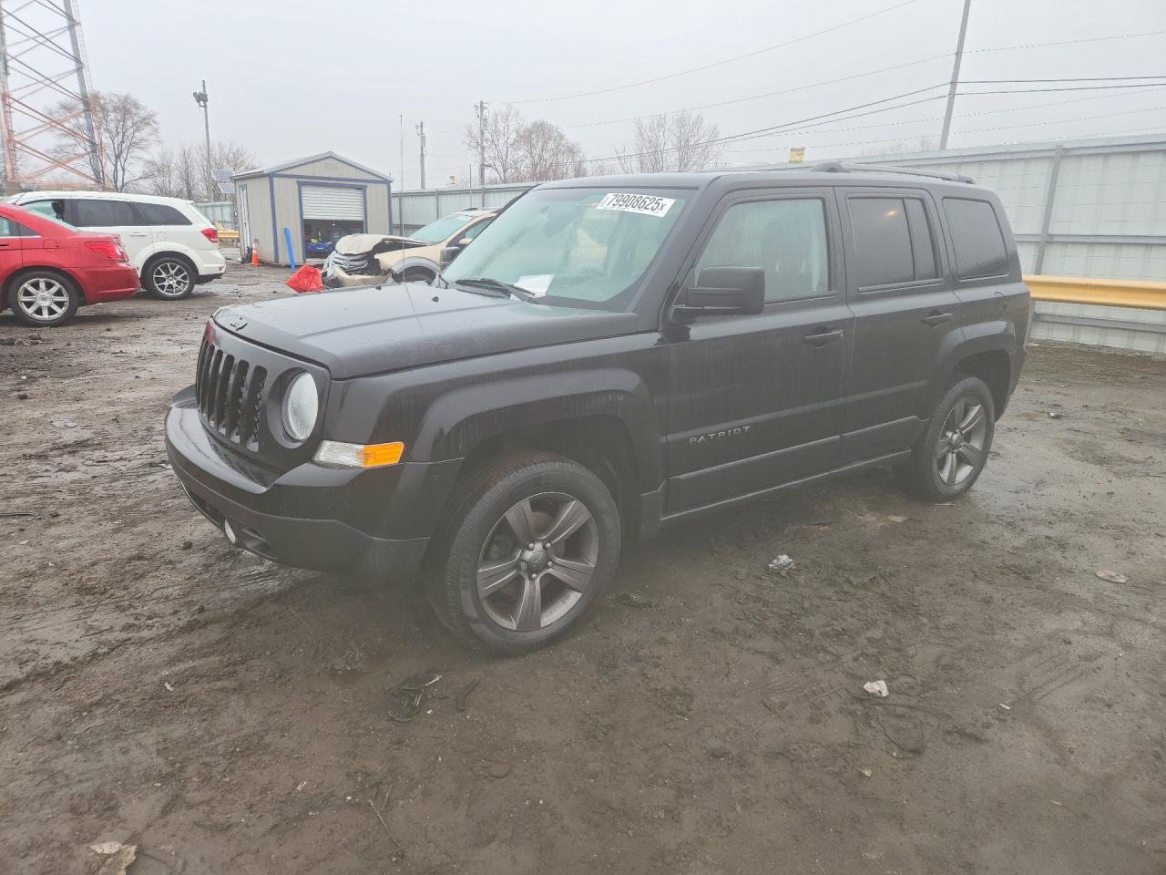 2016 Jeep Patriot Sport Black vin: 1C4NJPBA8GD602505
