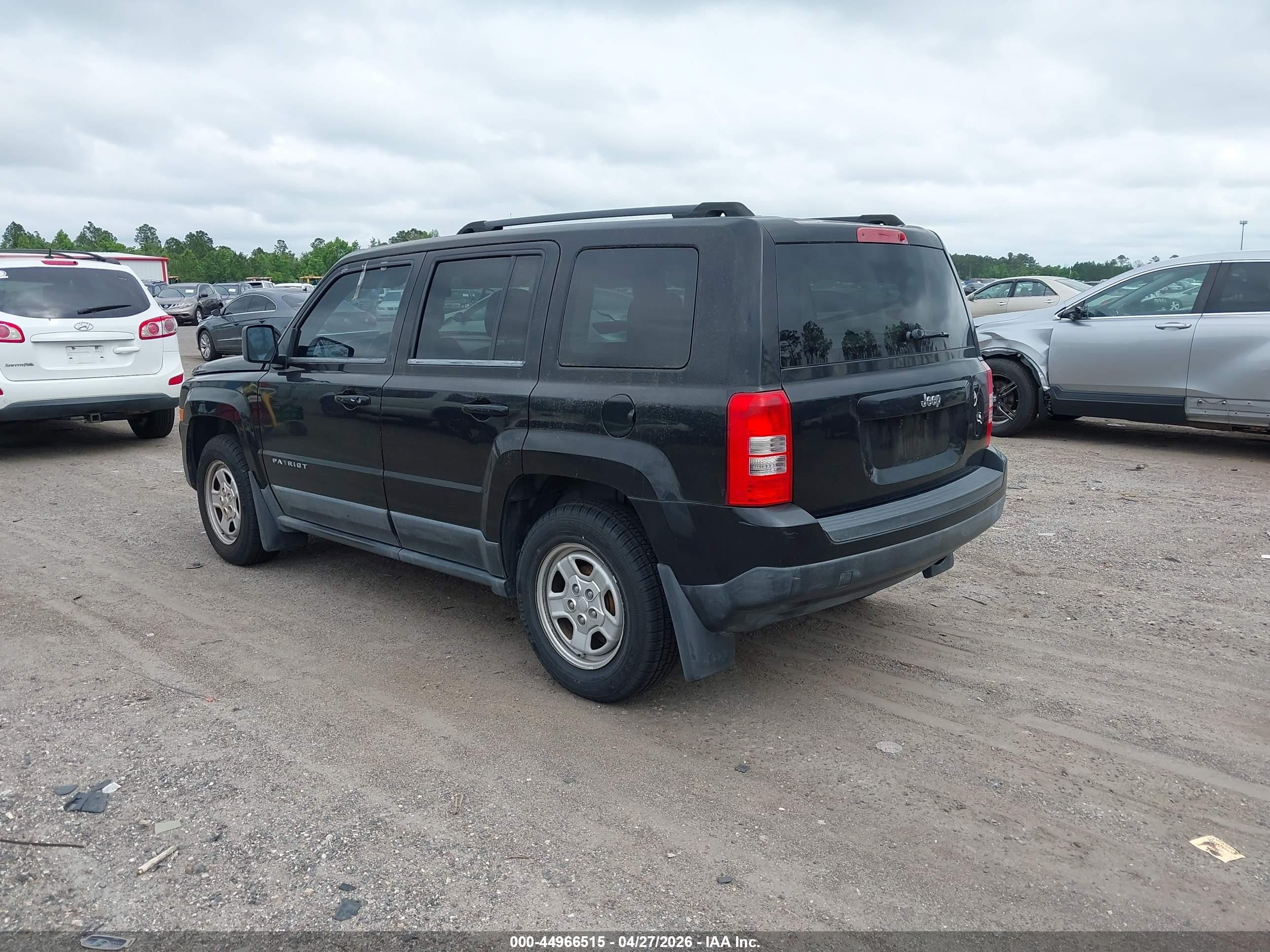2012 Jeep Patriot Sport Black vin: 1C4NJPBA9CD590830