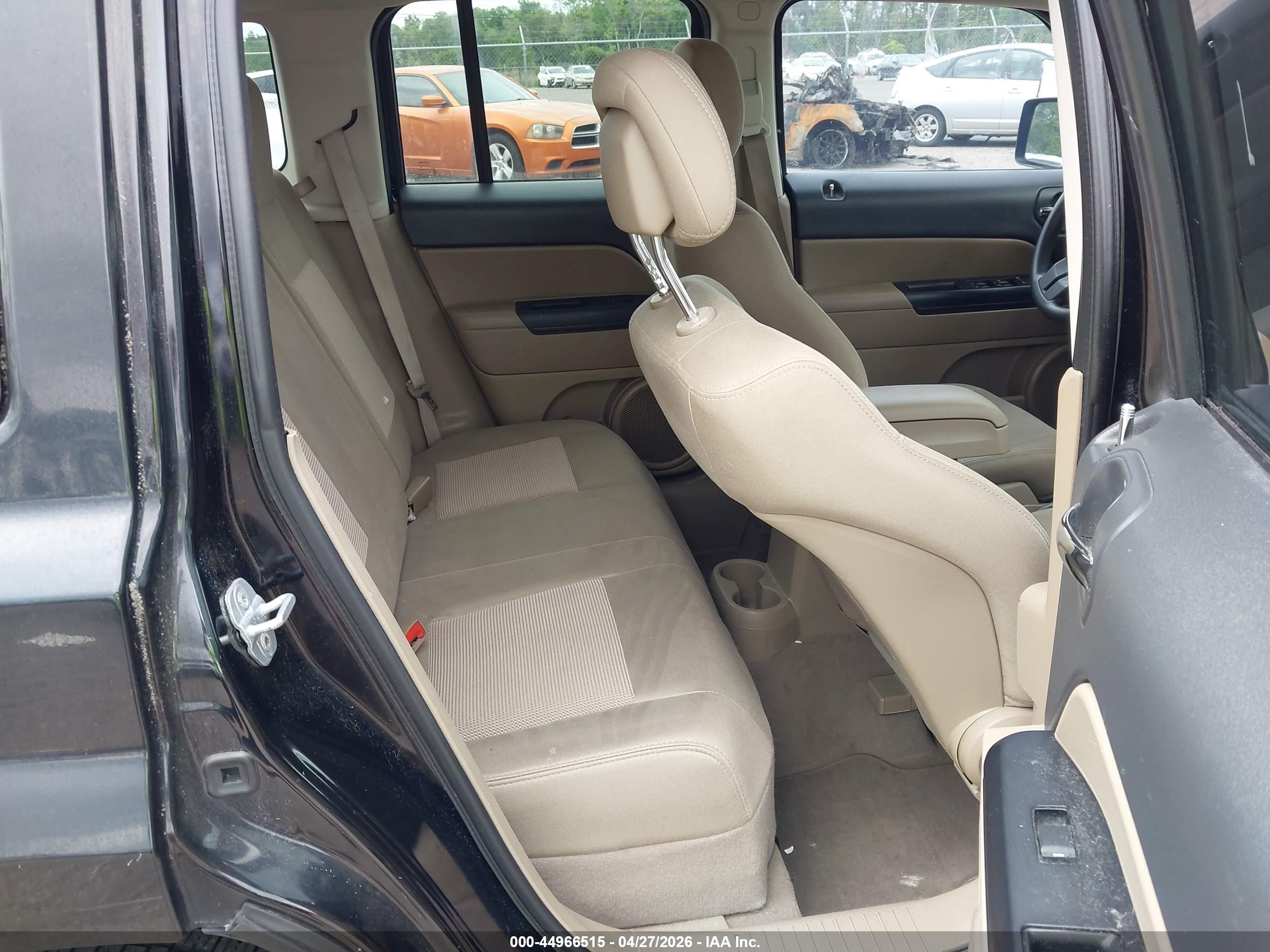 2012 Jeep Patriot Sport Black vin: 1C4NJPBA9CD590830