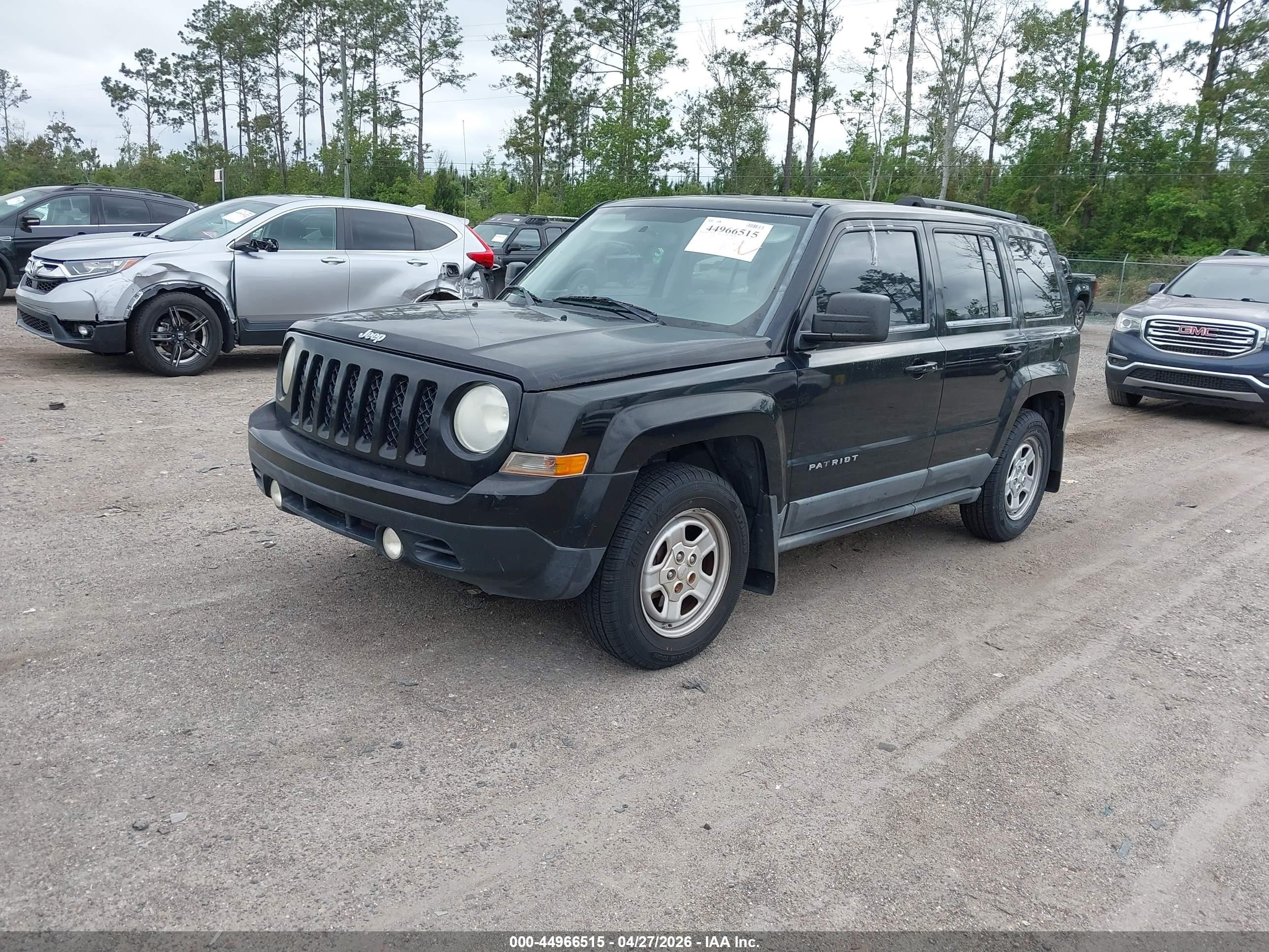 2012 Jeep Patriot Sport Black vin: 1C4NJPBA9CD590830