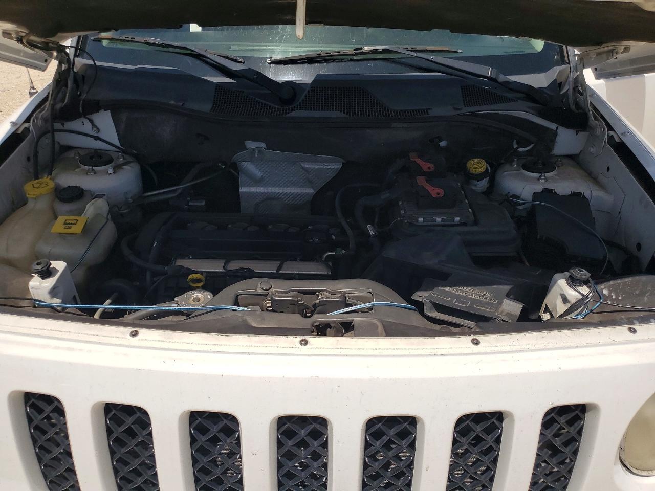 2013 Jeep Patriot Sport White vin: 1C4NJPBA9DD264544