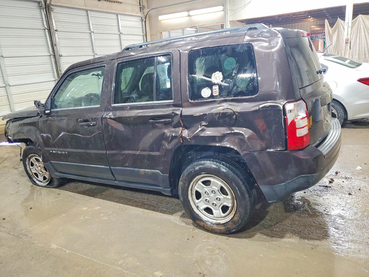 2014 Jeep Patriot Sport Brown vin: 1C4NJPBA9ED602641