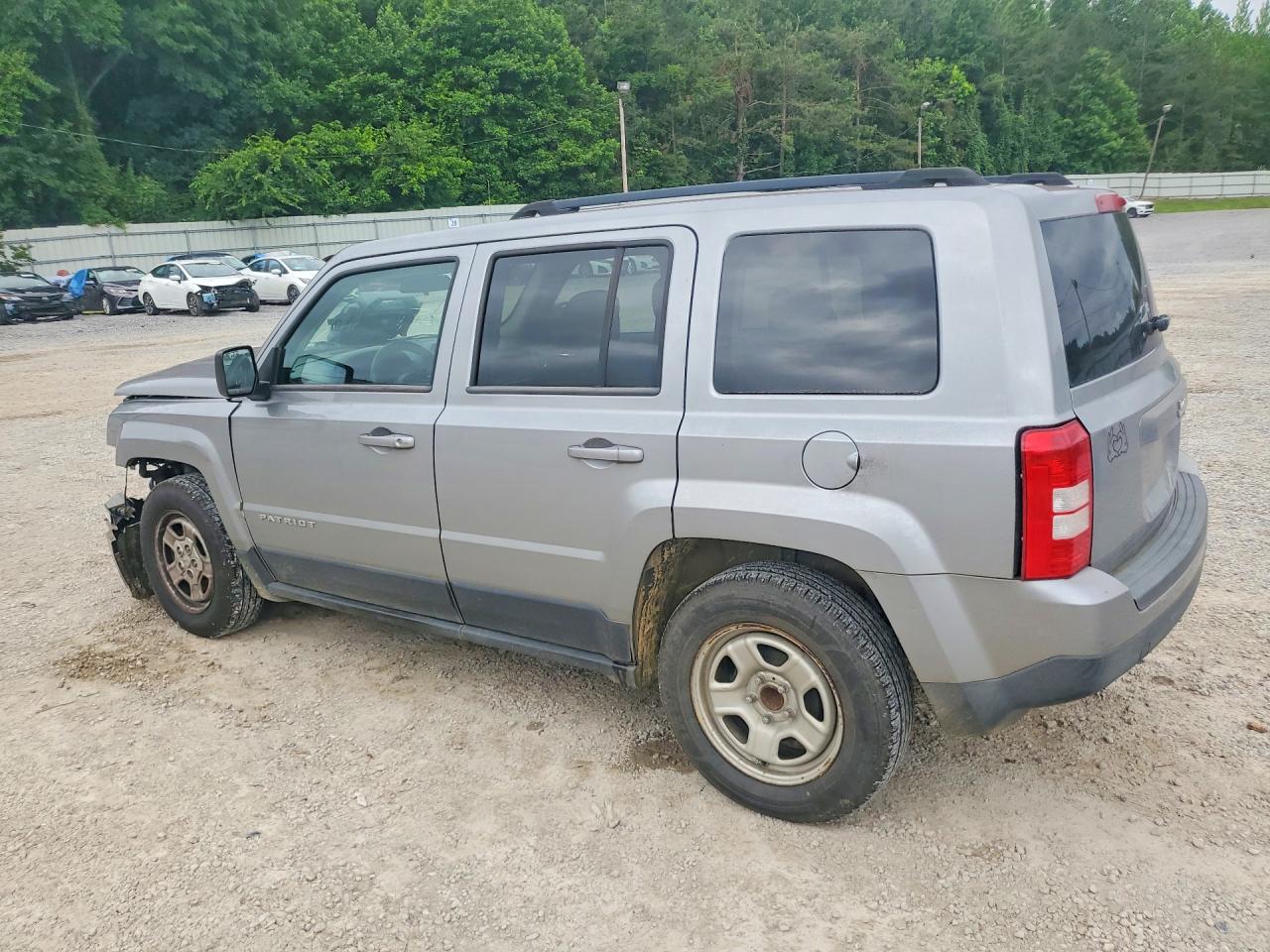 2014 Jeep Patriot Sport Gray vin: 1C4NJPBA9ED774622