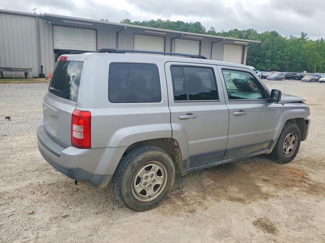 2014 Jeep Patriot Sport Gray vin: 1C4NJPBA9ED774622