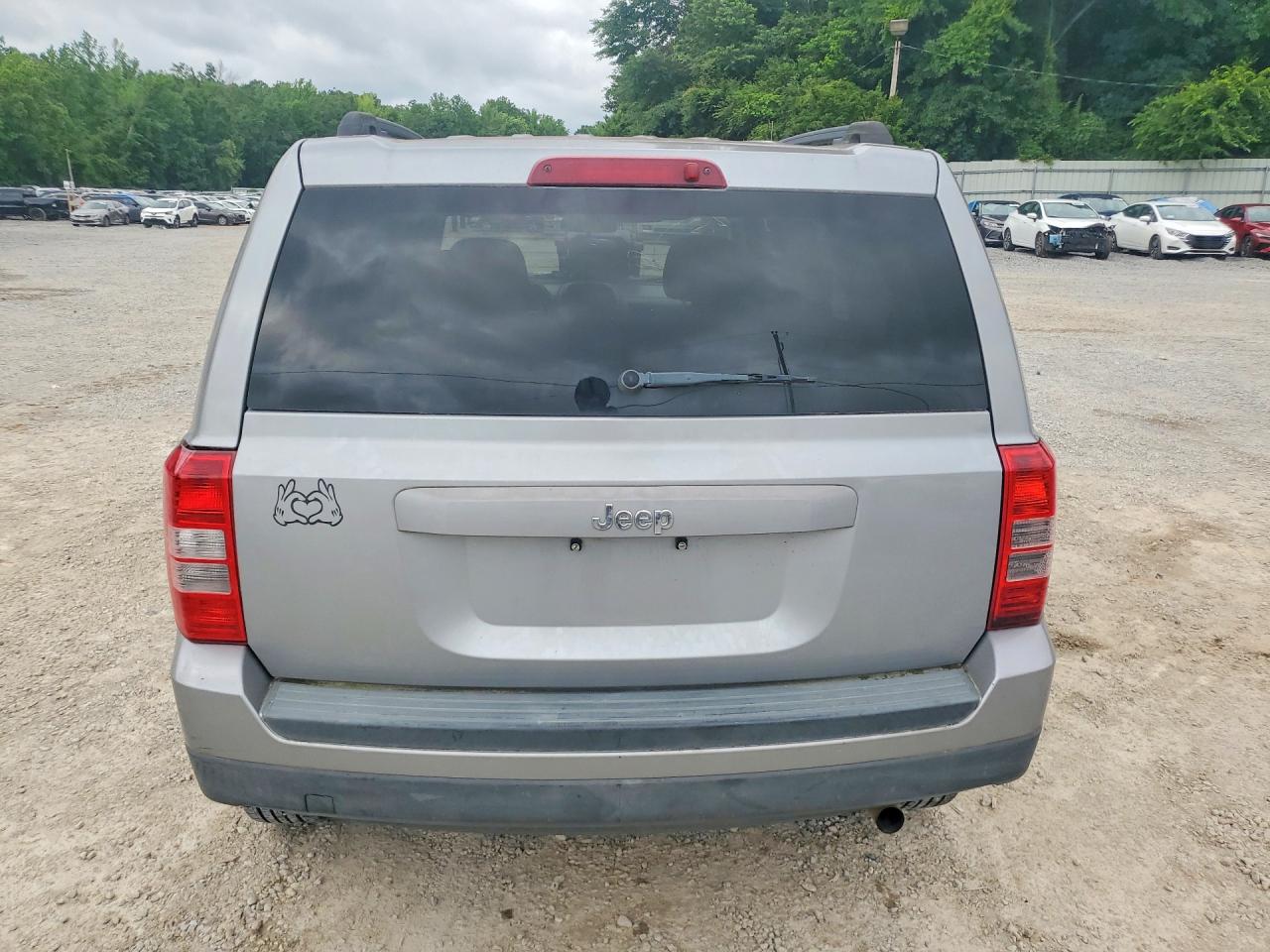 2014 Jeep Patriot Sport Gray vin: 1C4NJPBA9ED774622