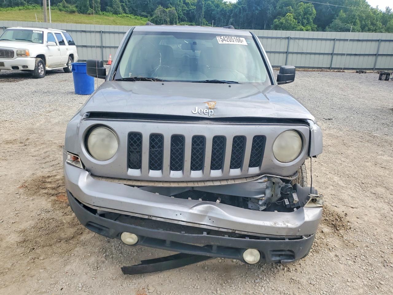 2014 Jeep Patriot Sport Gray vin: 1C4NJPBA9ED774622