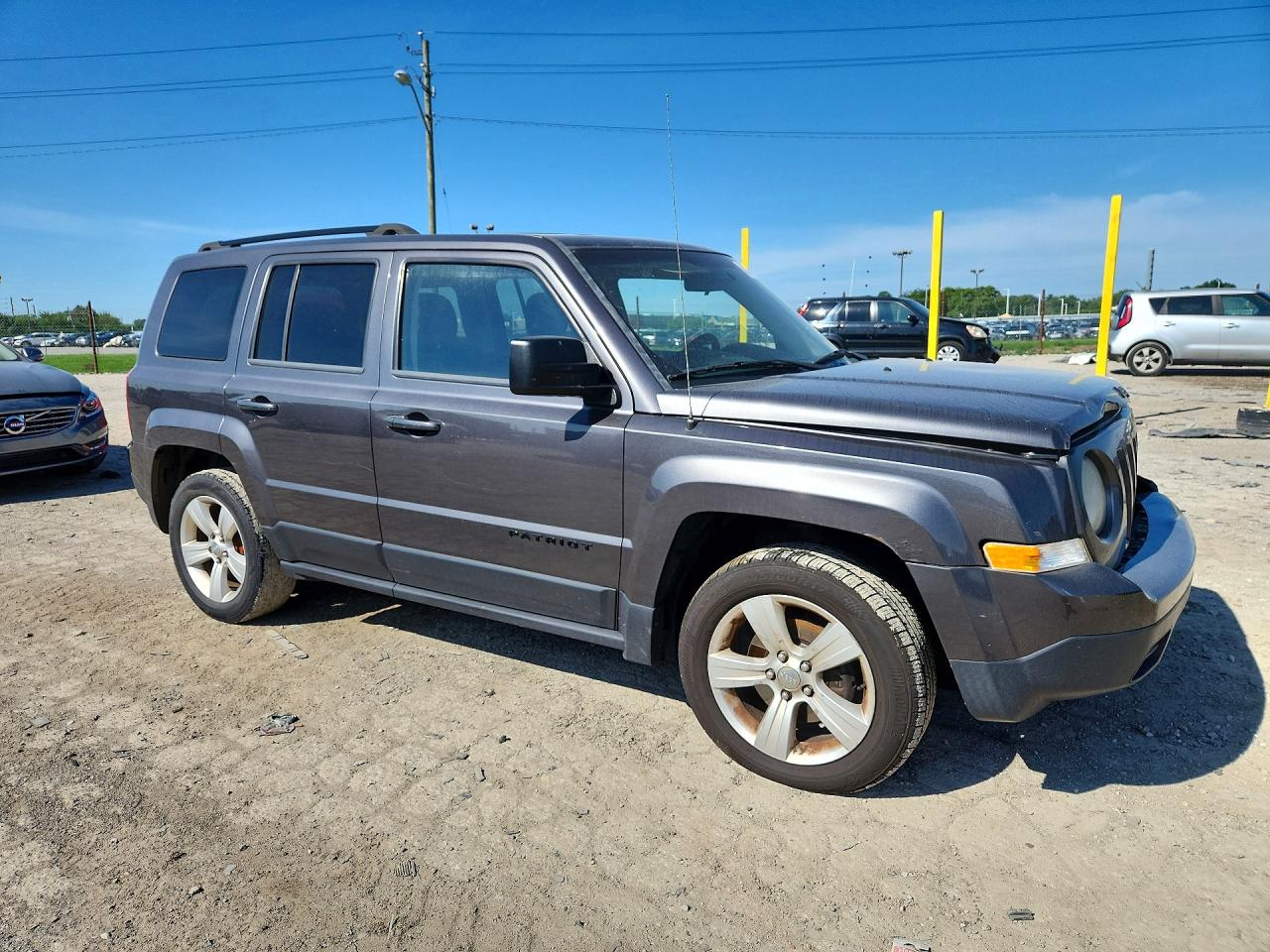 2014 Jeep Patriot Sport Gray vin: 1C4NJPBA9ED789461