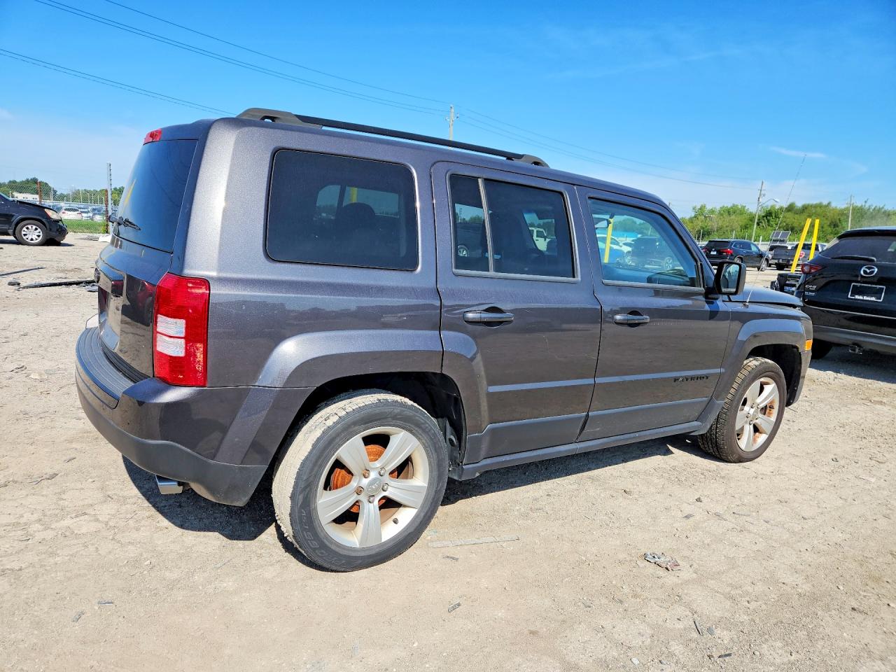 2014 Jeep Patriot Sport Gray vin: 1C4NJPBA9ED789461