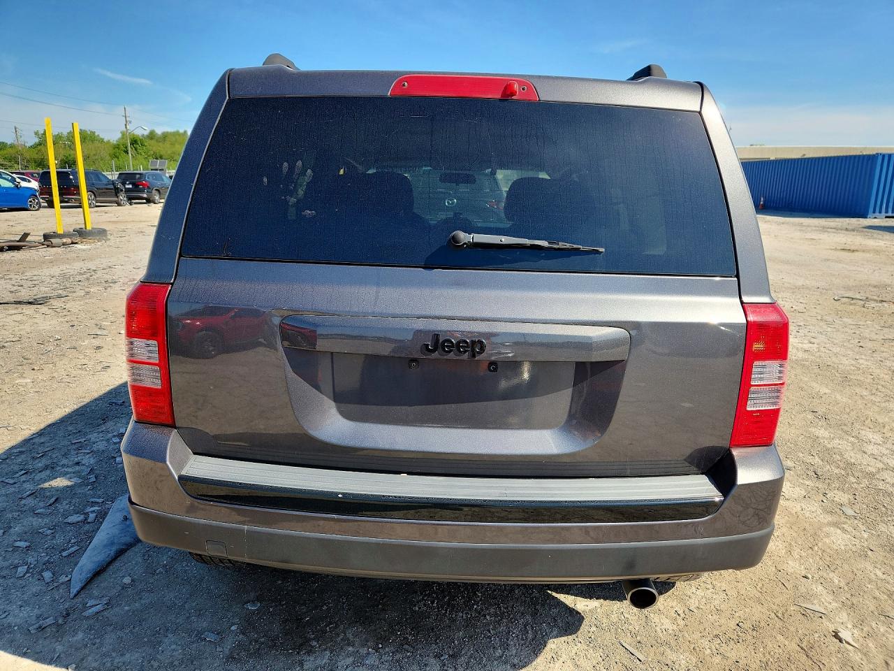 2014 Jeep Patriot Sport Gray vin: 1C4NJPBA9ED789461