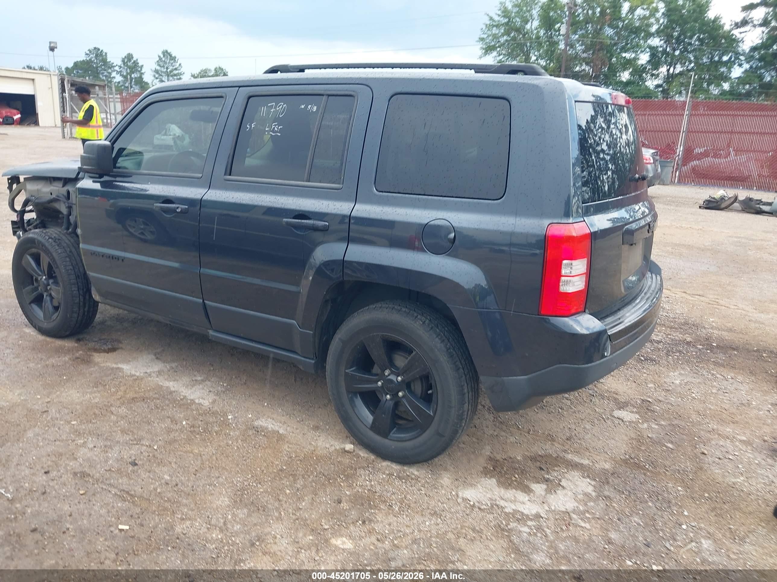 2015 Jeep Patriot Altitude Edition Gray vin: 1C4NJPBA9FD107065