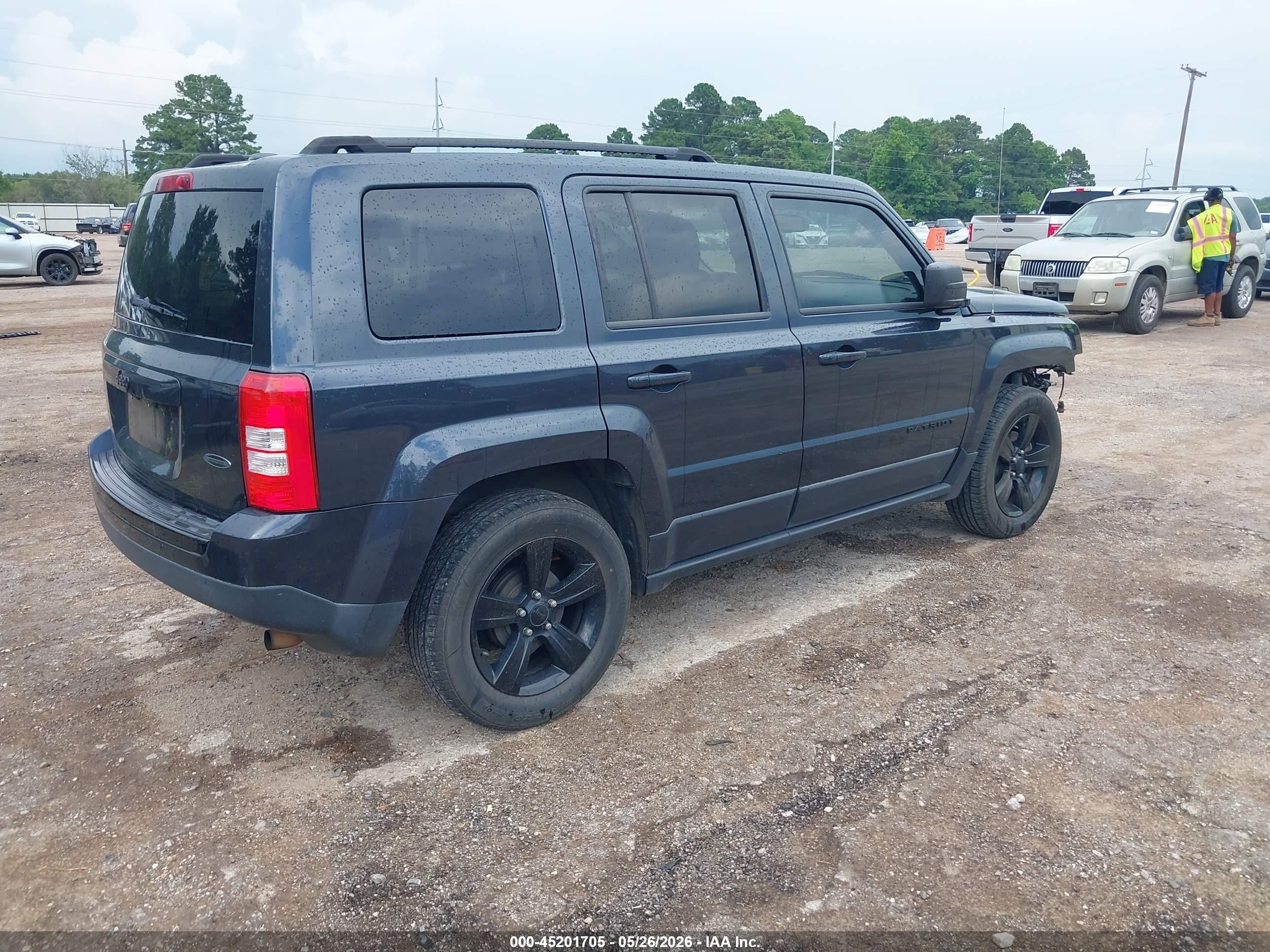 2015 Jeep Patriot Altitude Edition Gray vin: 1C4NJPBA9FD107065