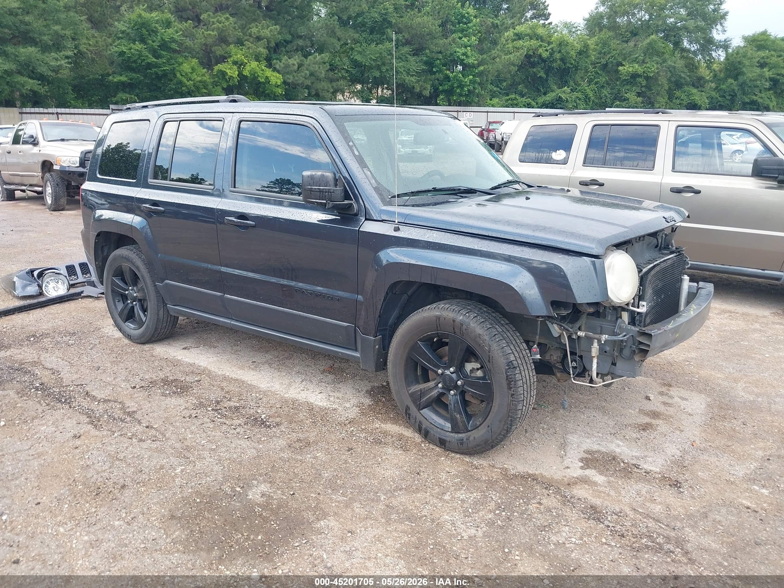 2015 Jeep Patriot Altitude Edition Gray vin: 1C4NJPBA9FD107065
