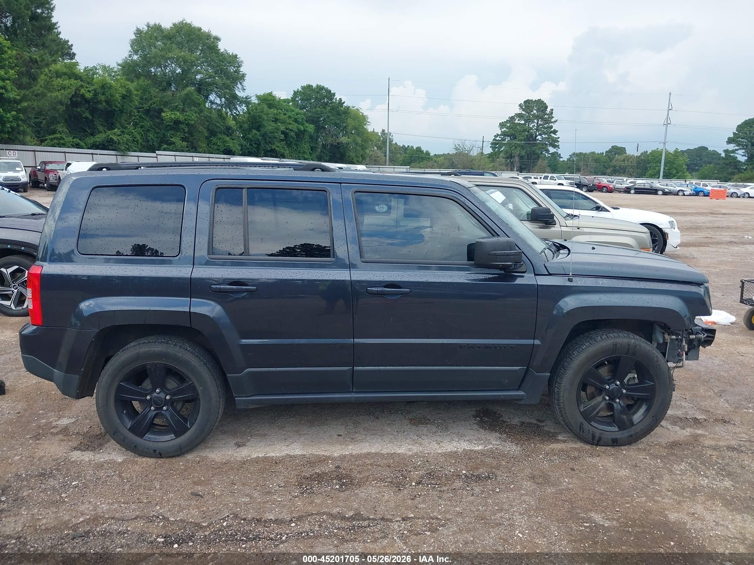 2015 Jeep Patriot Altitude Edition Gray vin: 1C4NJPBA9FD107065