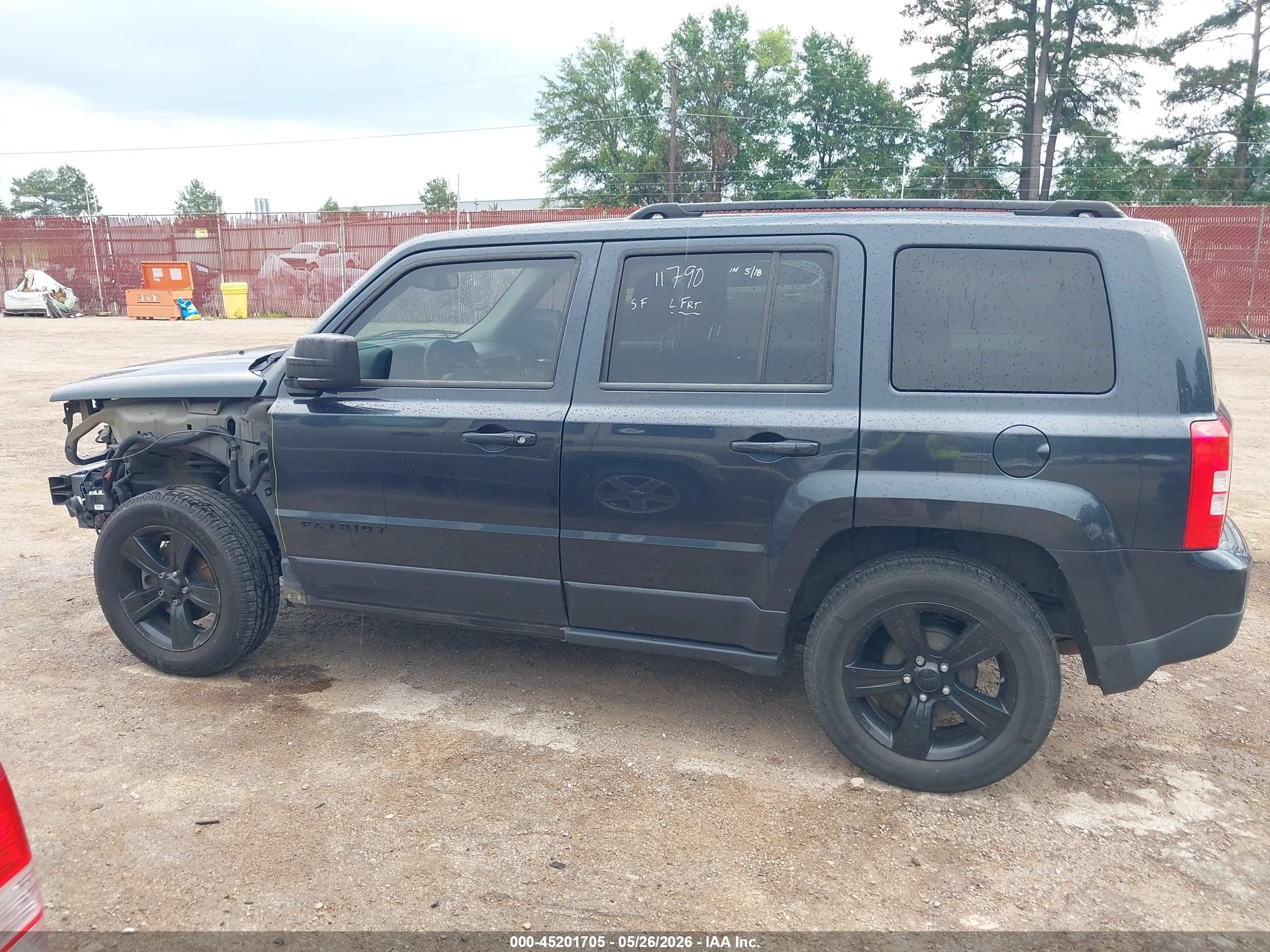 2015 Jeep Patriot Altitude Edition Gray vin: 1C4NJPBA9FD107065