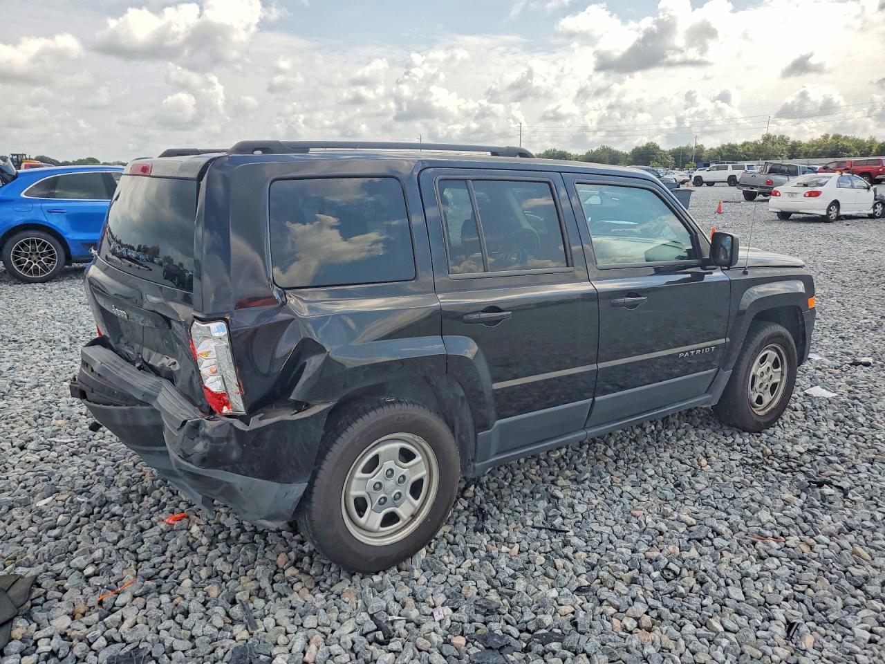 2015 Jeep Patriot Sport Black vin: 1C4NJPBA9FD164284