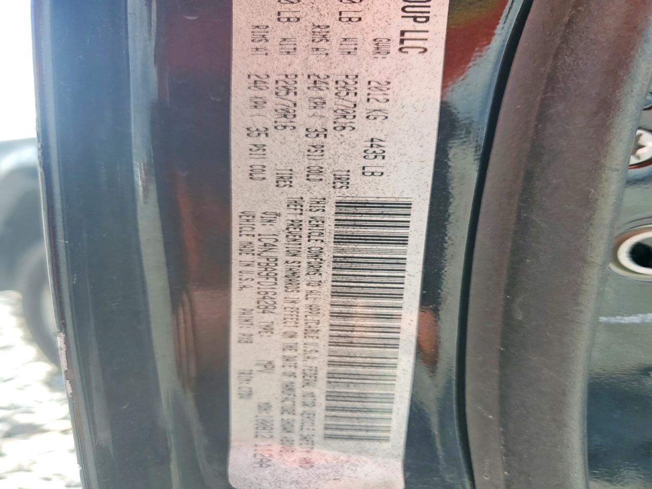 2015 Jeep Patriot Sport Black vin: 1C4NJPBA9FD164284