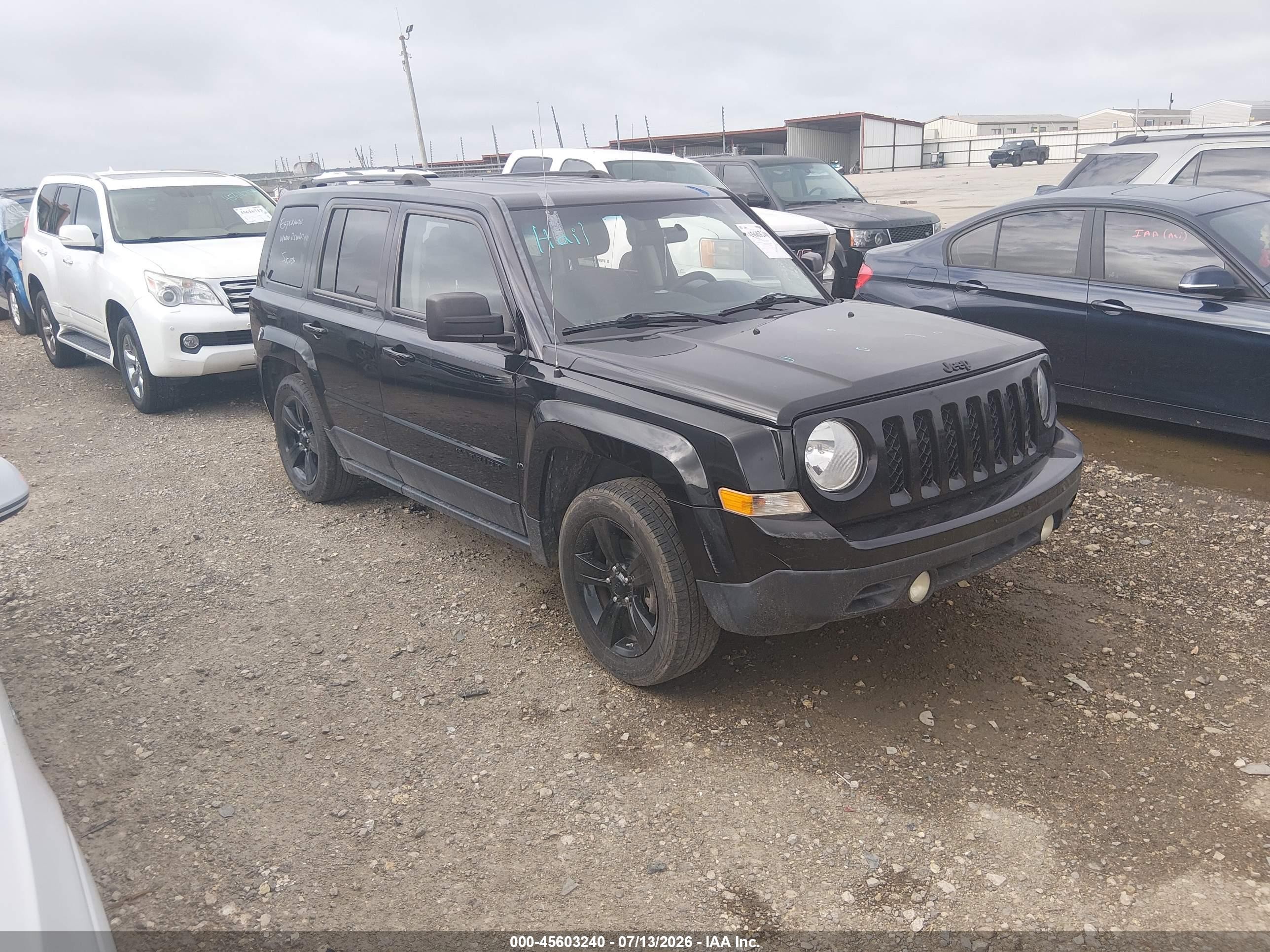 2015 Jeep Patriot Altitude Edition Black vin: 1C4NJPBA9FD308447