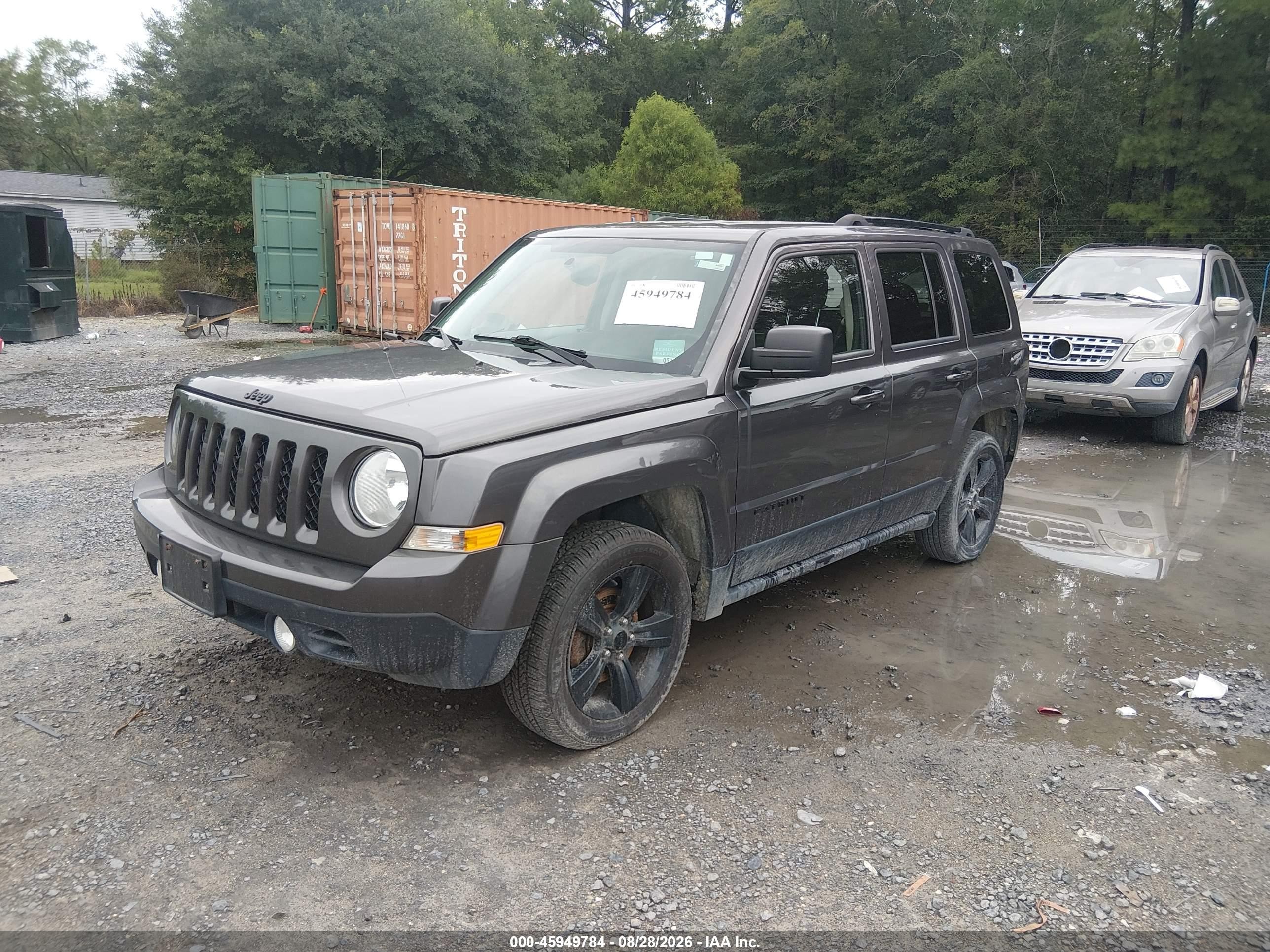2015 Jeep Patriot Altitude Edition Gray vin: 1C4NJPBA9FD328472