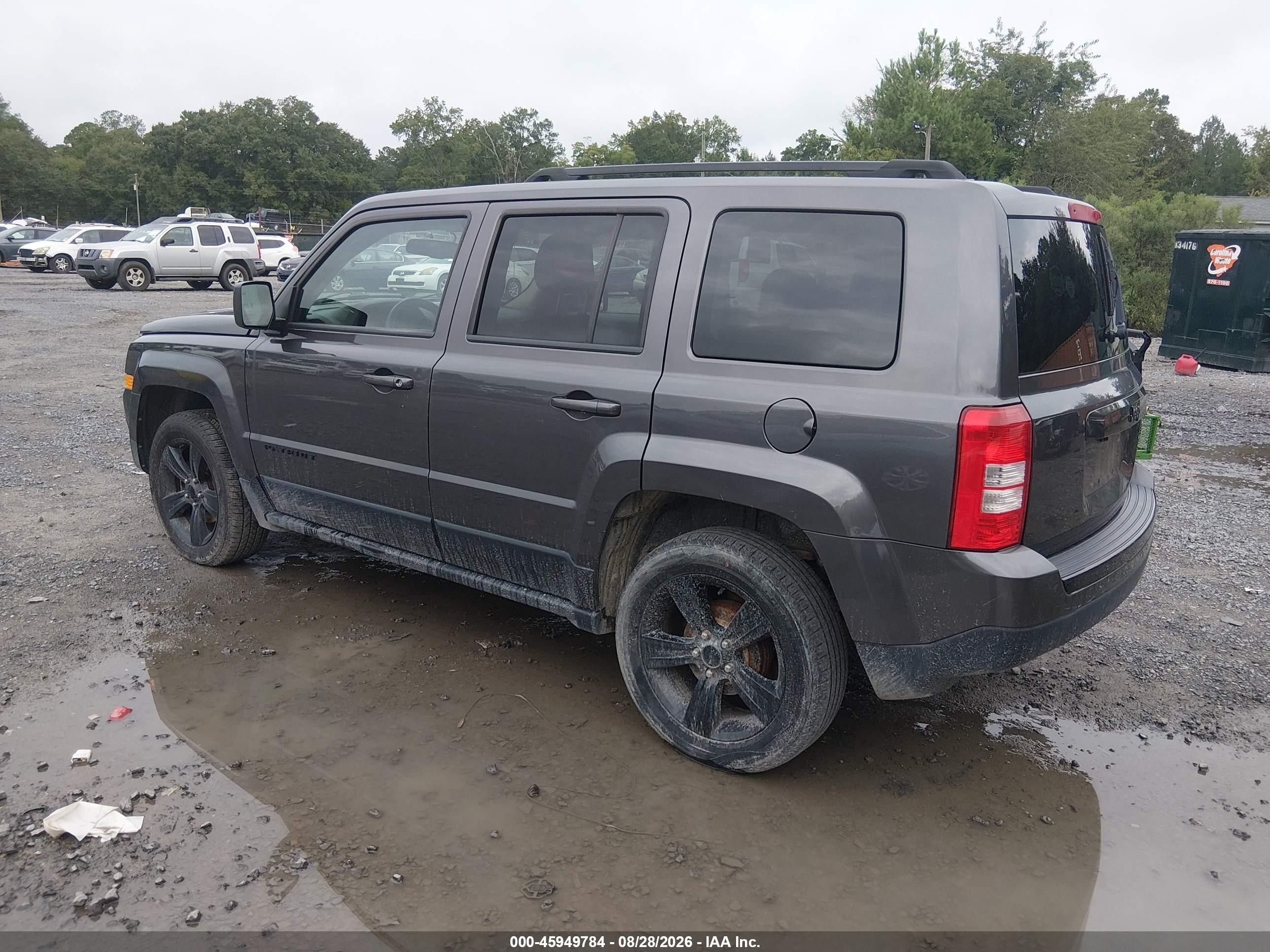 2015 Jeep Patriot Altitude Edition Gray vin: 1C4NJPBA9FD328472